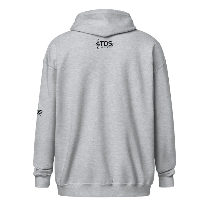 TDS Music Unisex Heavy Blend Zip Hoodie - Music Note Design product image (2)