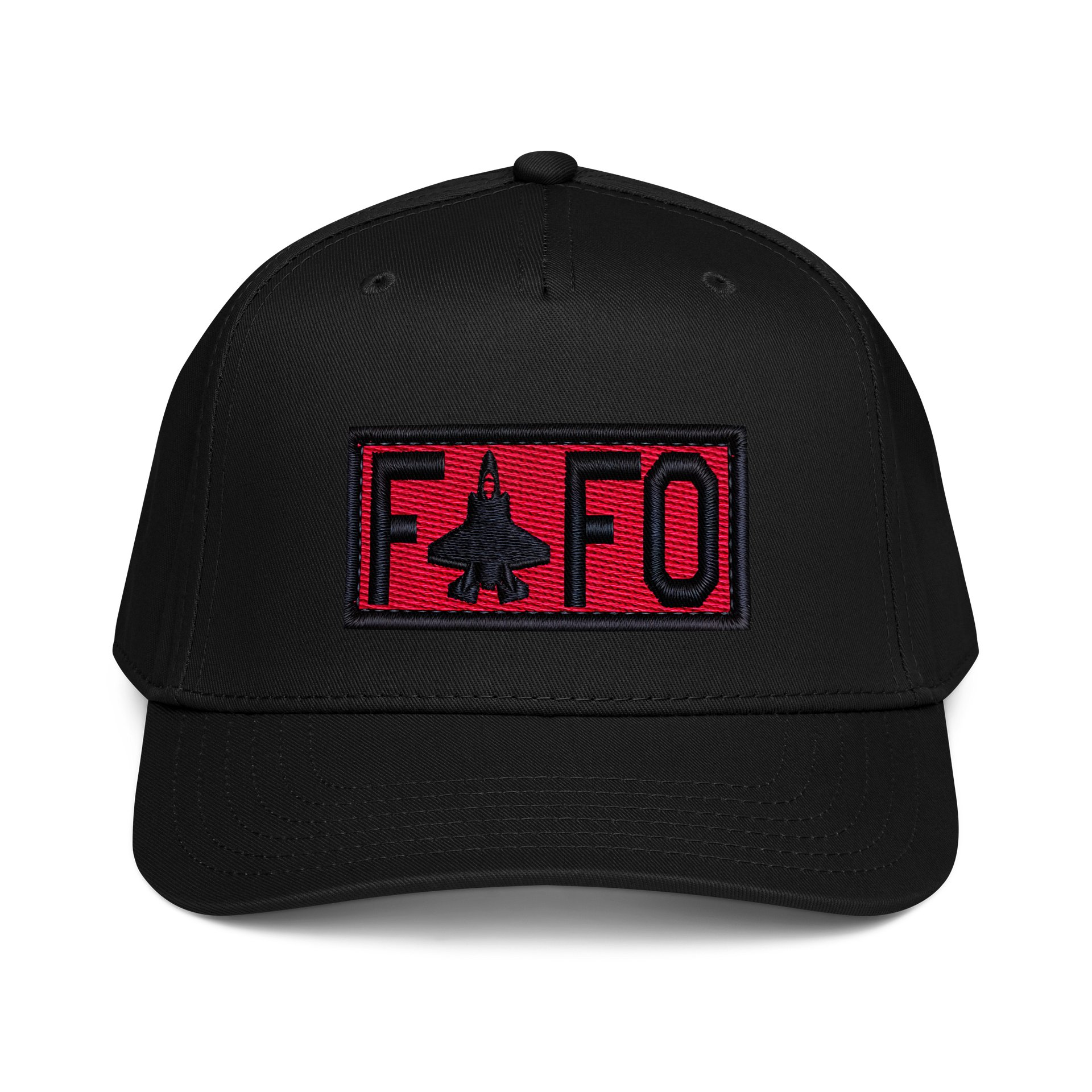 FAFO F35 Lightning Faux Sewn Patch Hat product image (1)