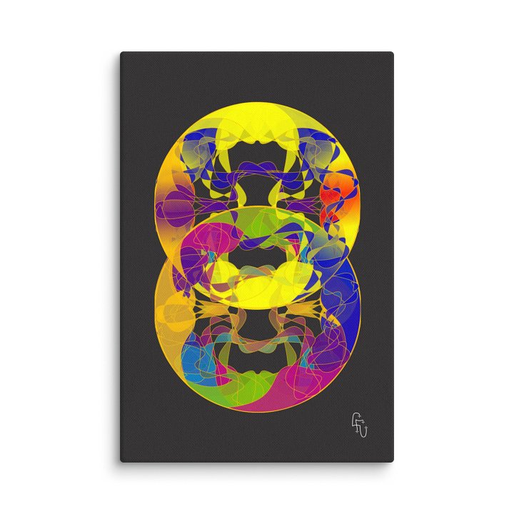 Flesche's GOLDEN SEXTANT LightSong canvas product image (1)