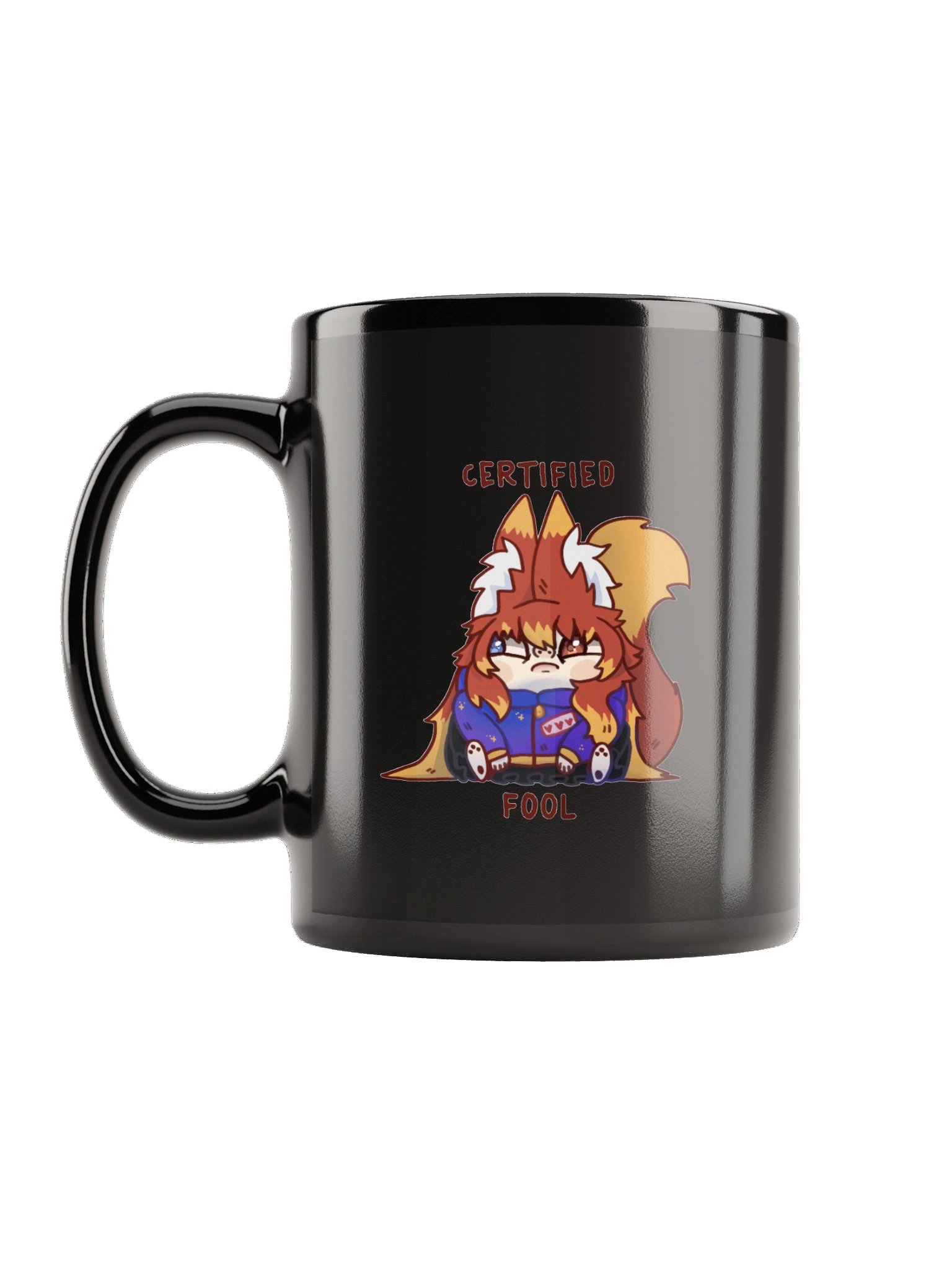 Certified Fool Chibi Fox Mug product image (2)