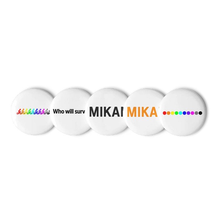 MIKAN Pin Button – Variety pack product image (1)