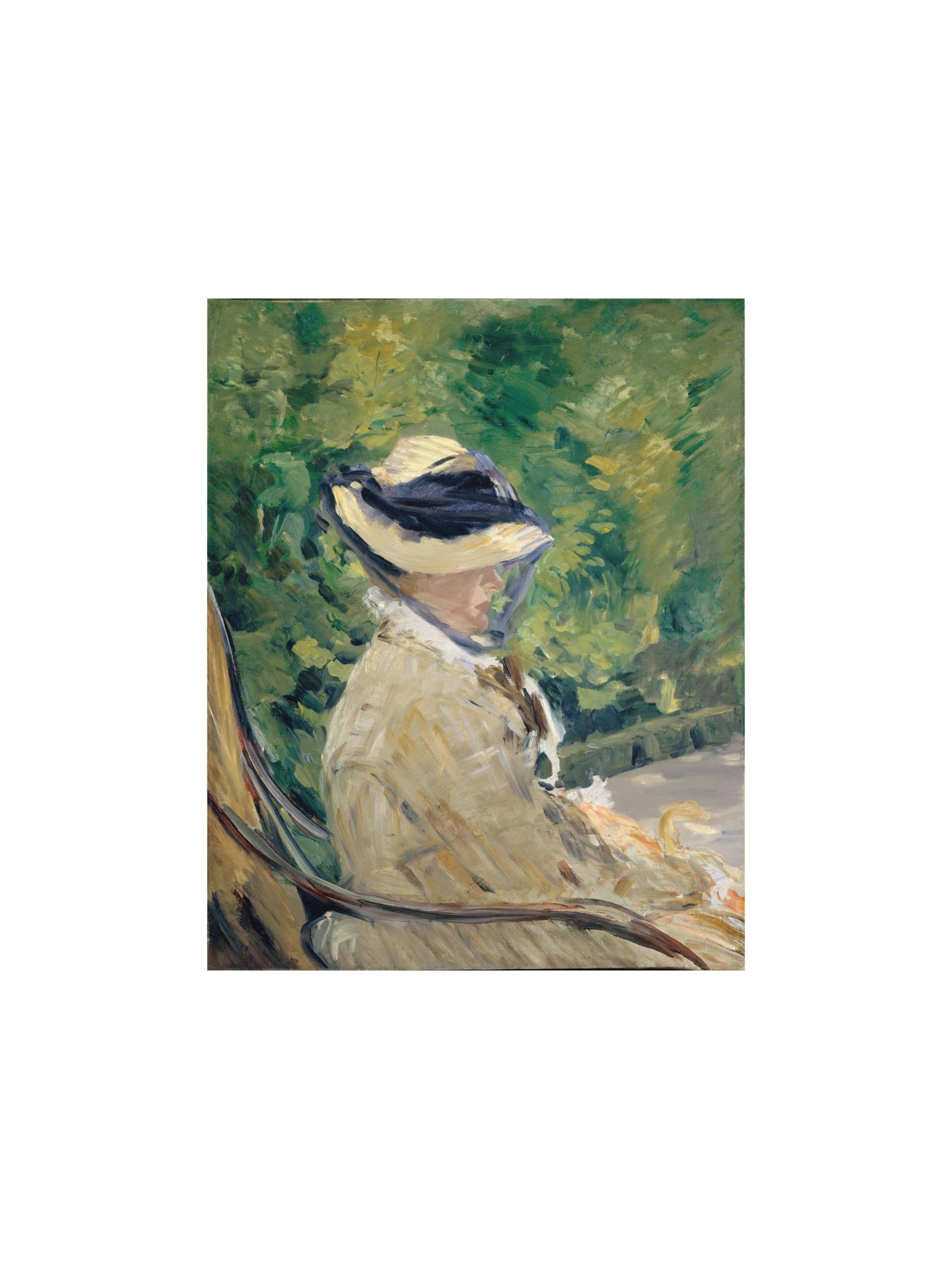 Manet, Madame Manet at Bellevue — Fine-Art Poster product image (2)