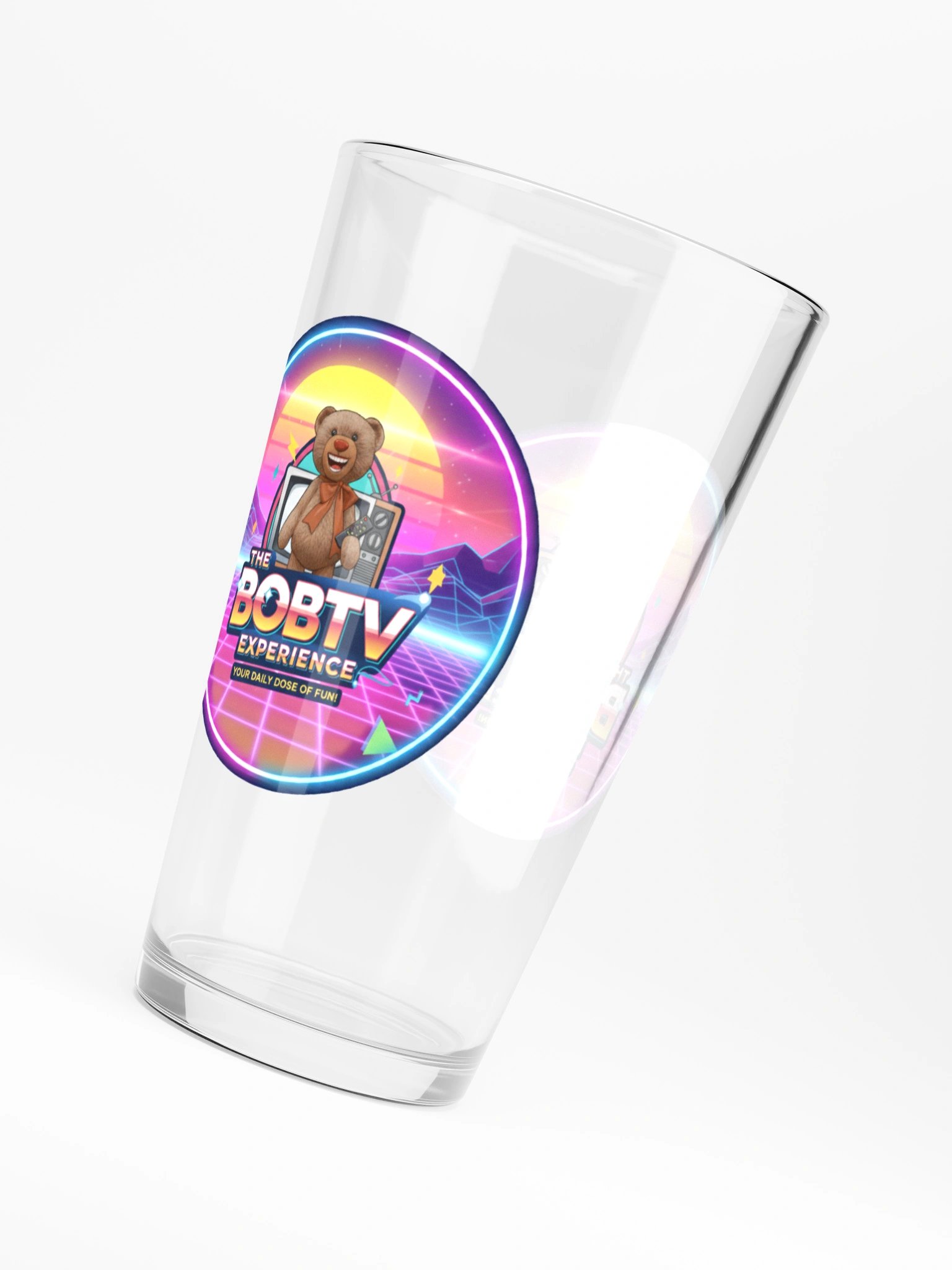 Elevate Your Drinking Experience with the BOB TV Pint Glass product image (6)