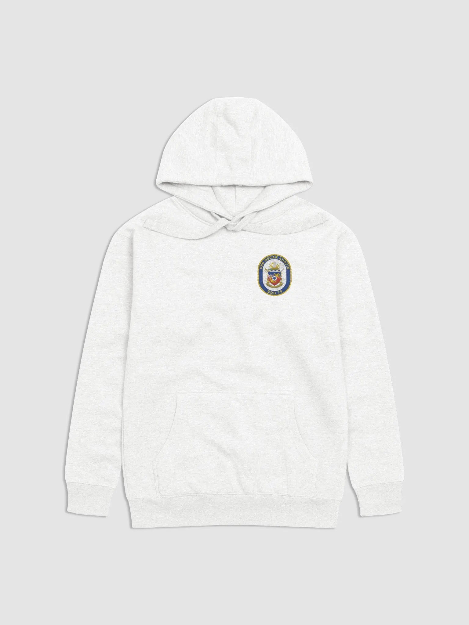 USS Oscar Austin DDG 79: Hooded Sweatshirt product image (5)