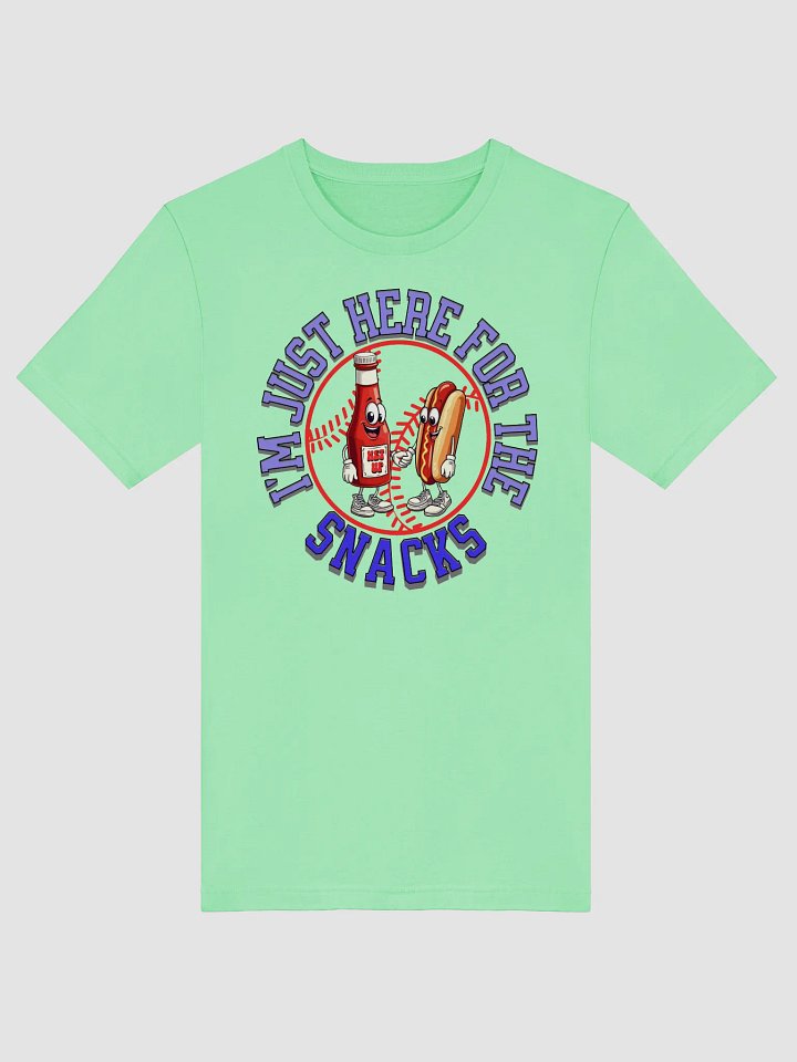 Im Just Here For The Snacks Baseball Buddies Unisex T-Shirt product image (1)