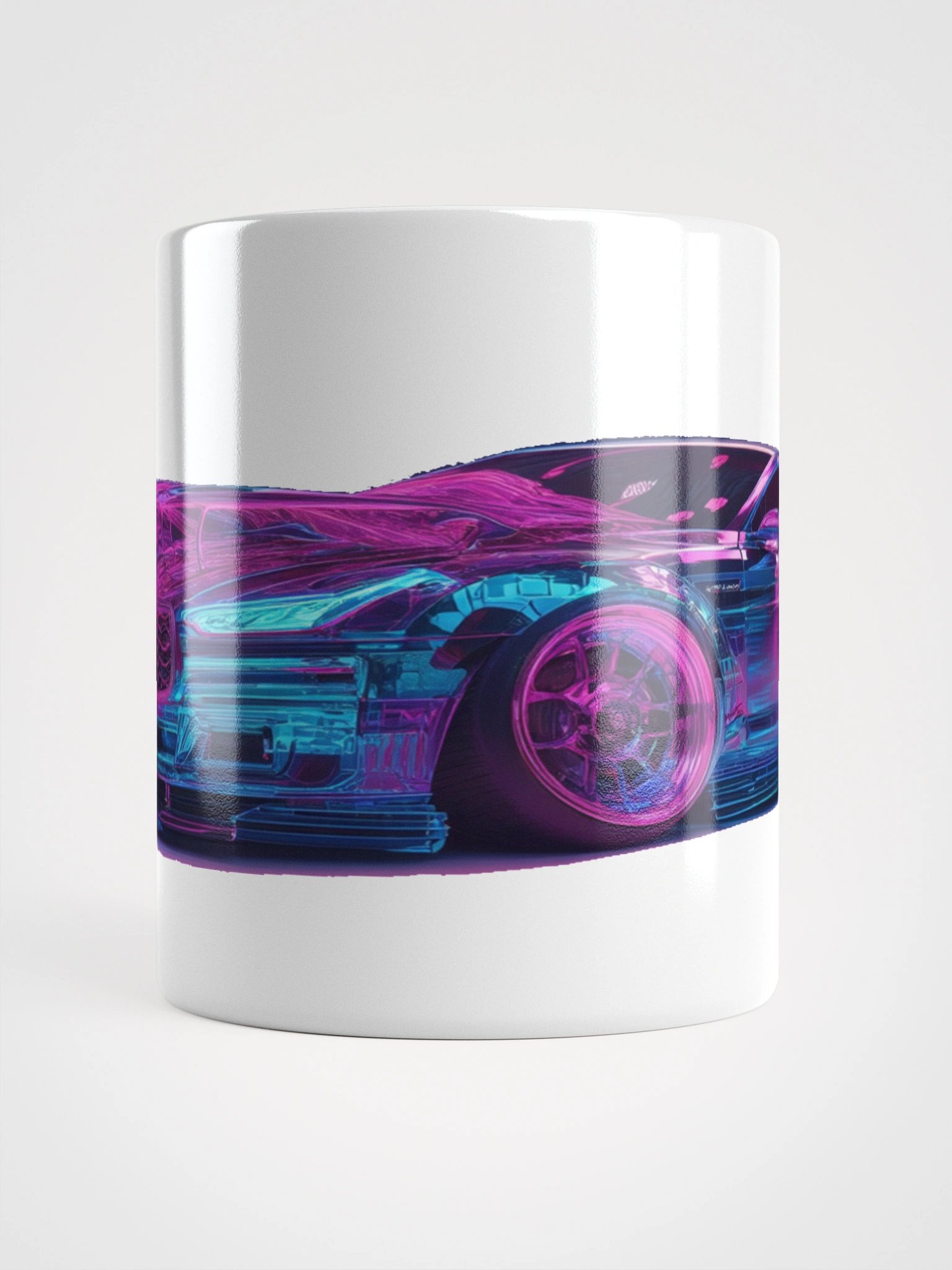 Midnight Dr1ft – Vaporwave Mug - White Edition product image (1)