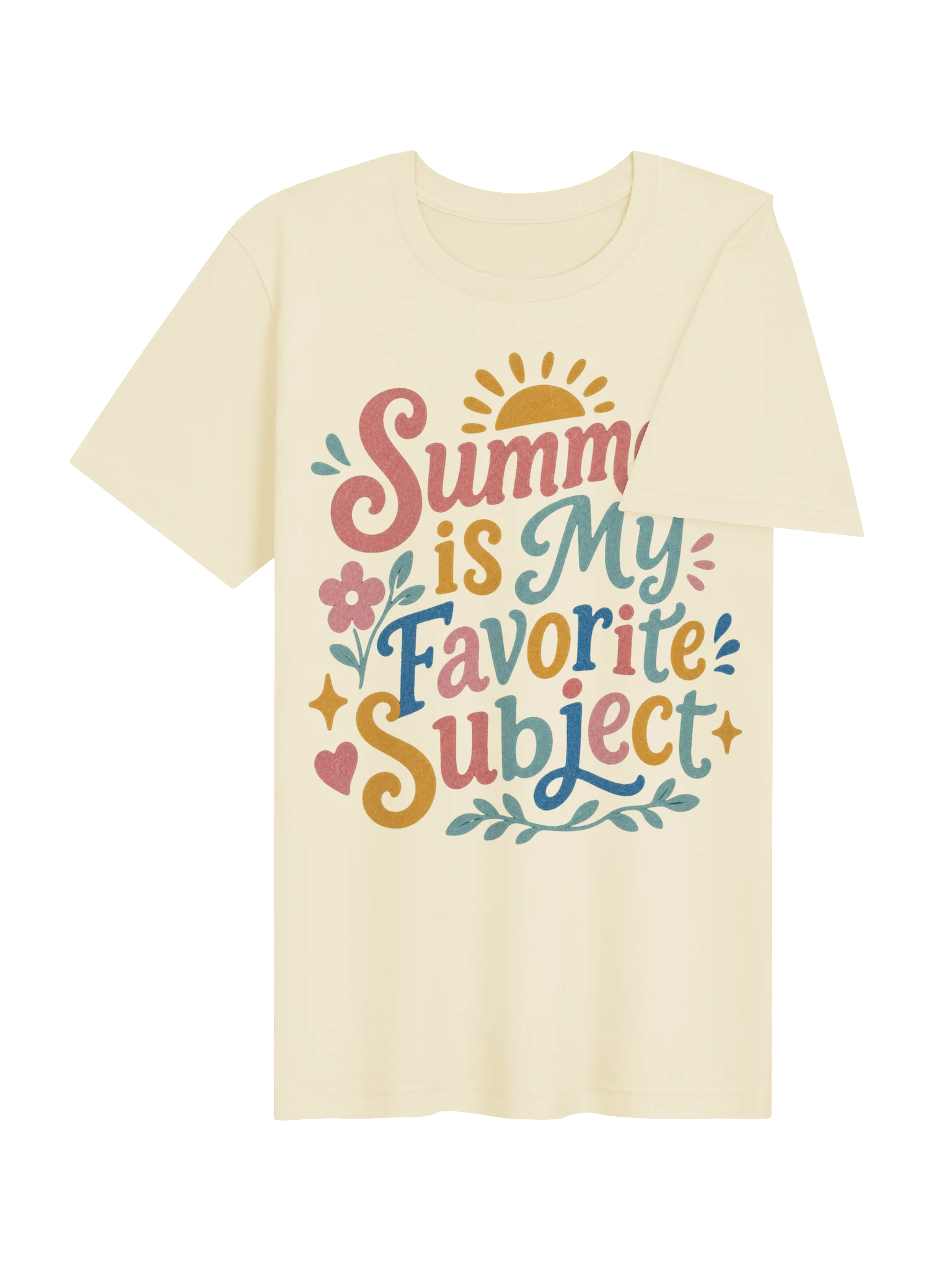 Summer is My Favorite Subject Tee | Summer T-Shirt product image (44)