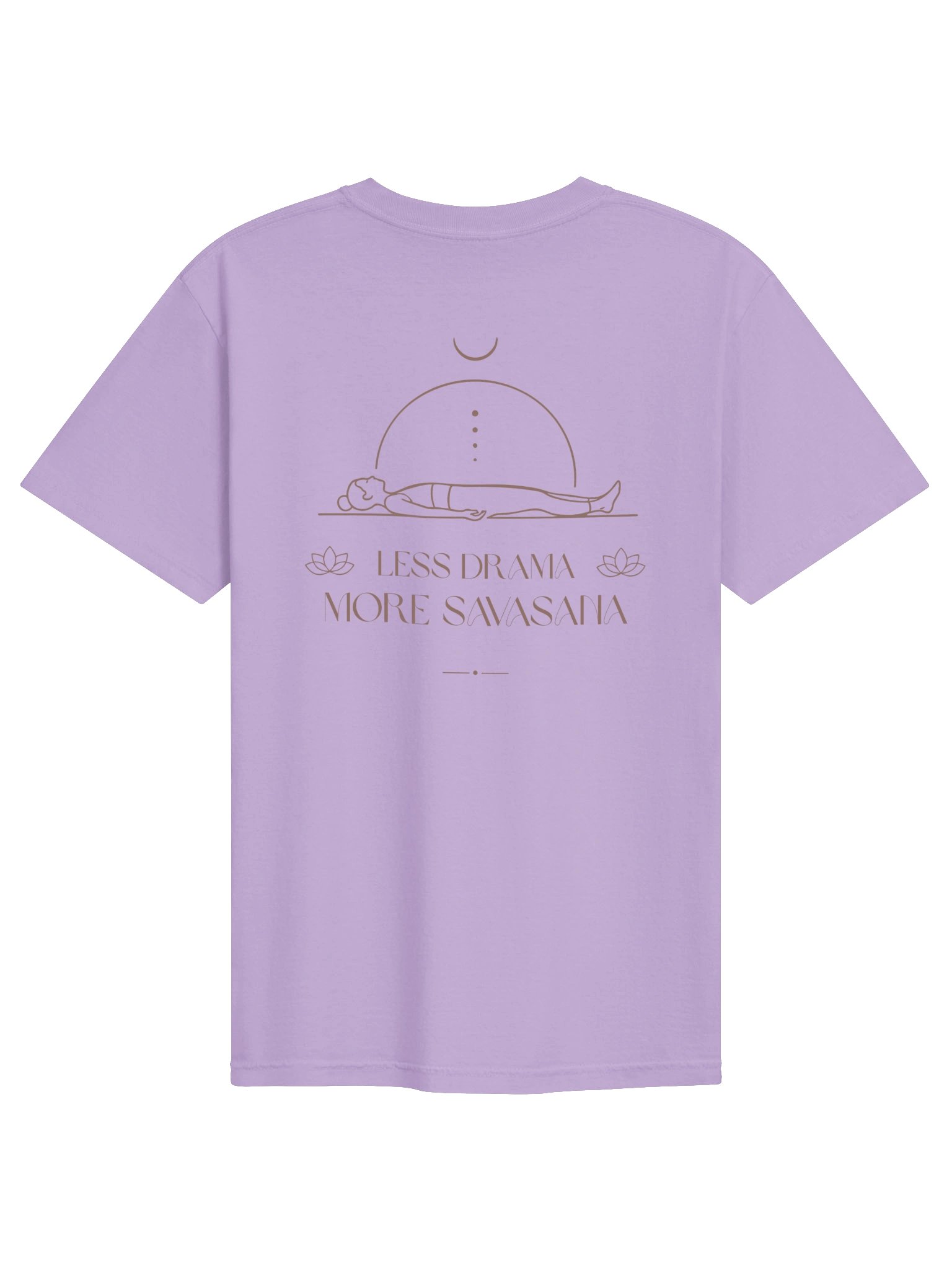 less drama more savasana shirt product image (2)