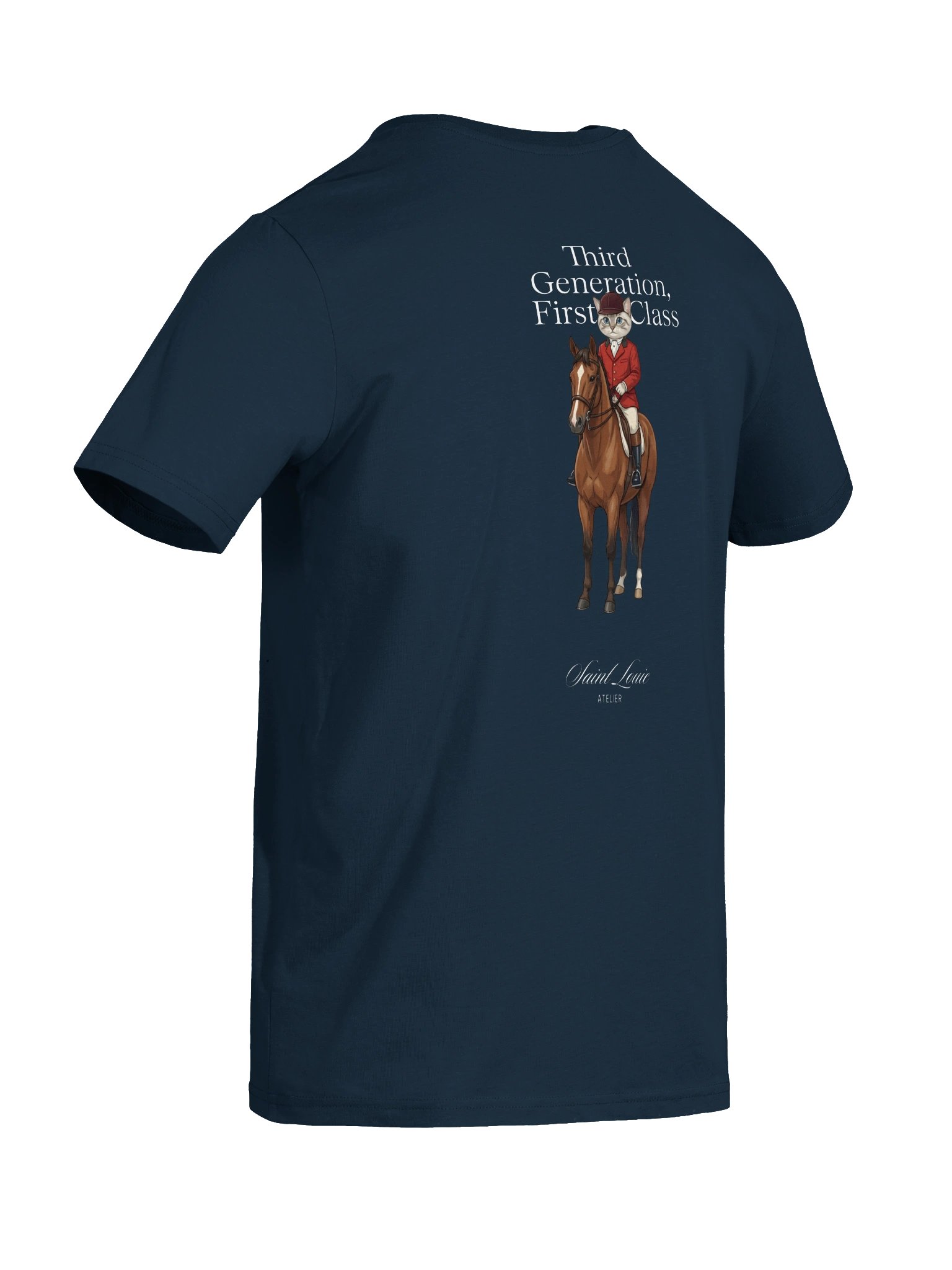 Third. generation, First class, Saint Louie Organic soft Tee product image (8)