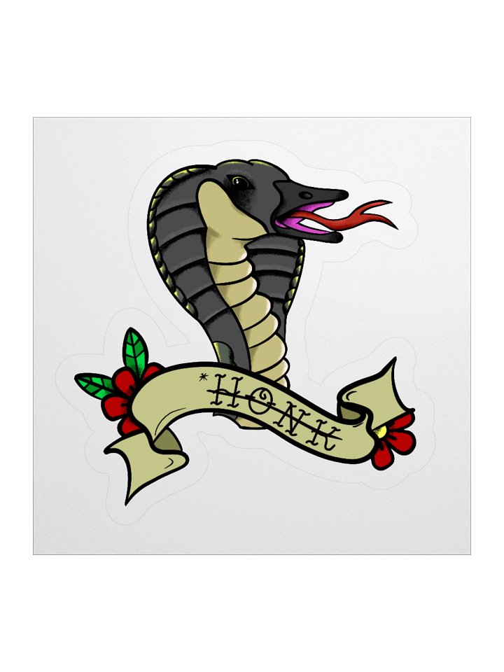 Traditional Cobra Chicken Sticker product image (1)