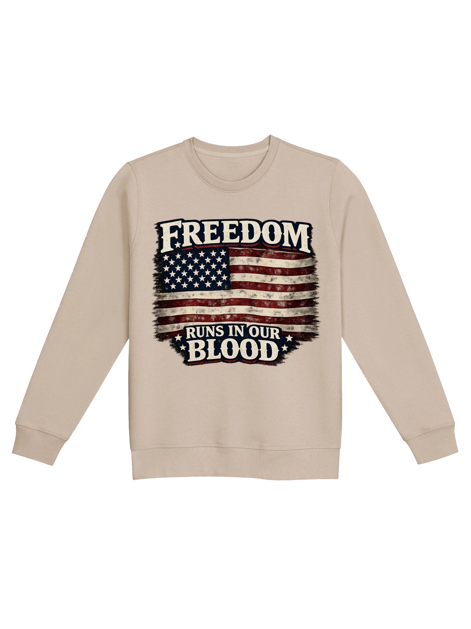 Freedom Runs in Our Blood Sweatshirt product image (2)