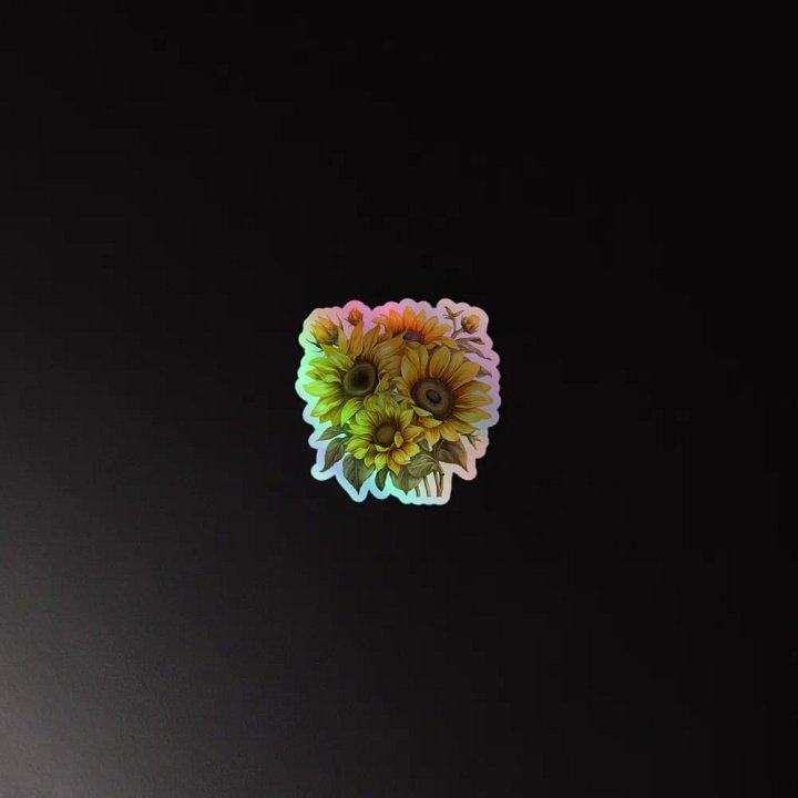 Sunflower Dreams Holographic Sticker Set product image (4)