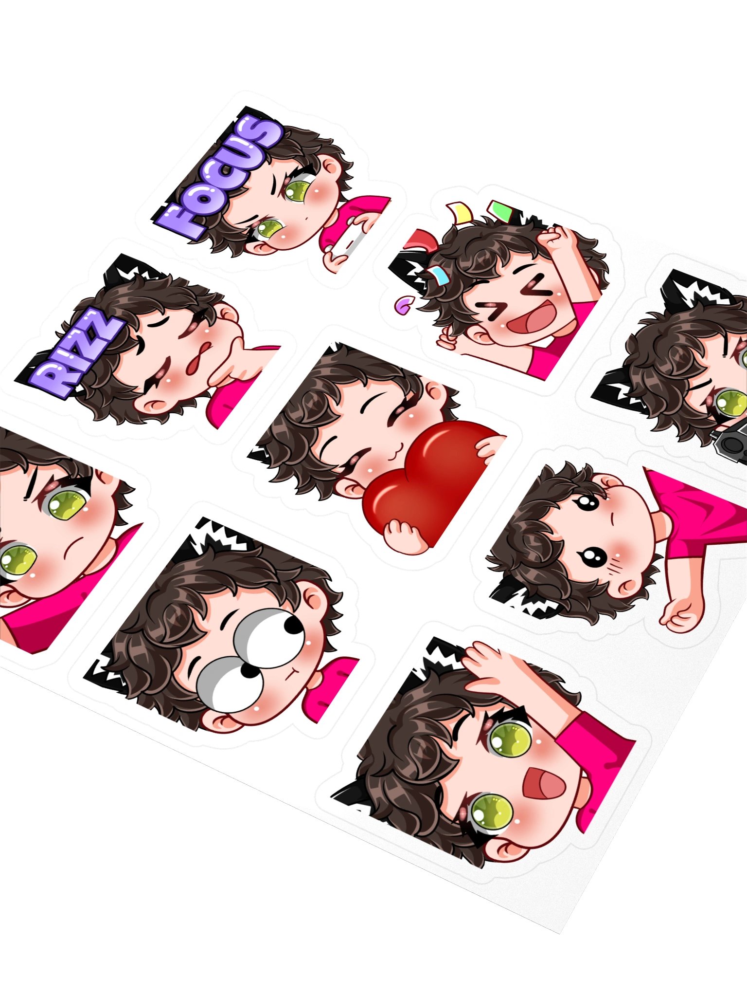 Twitch Emote Sticker Pack 1 product image (4)