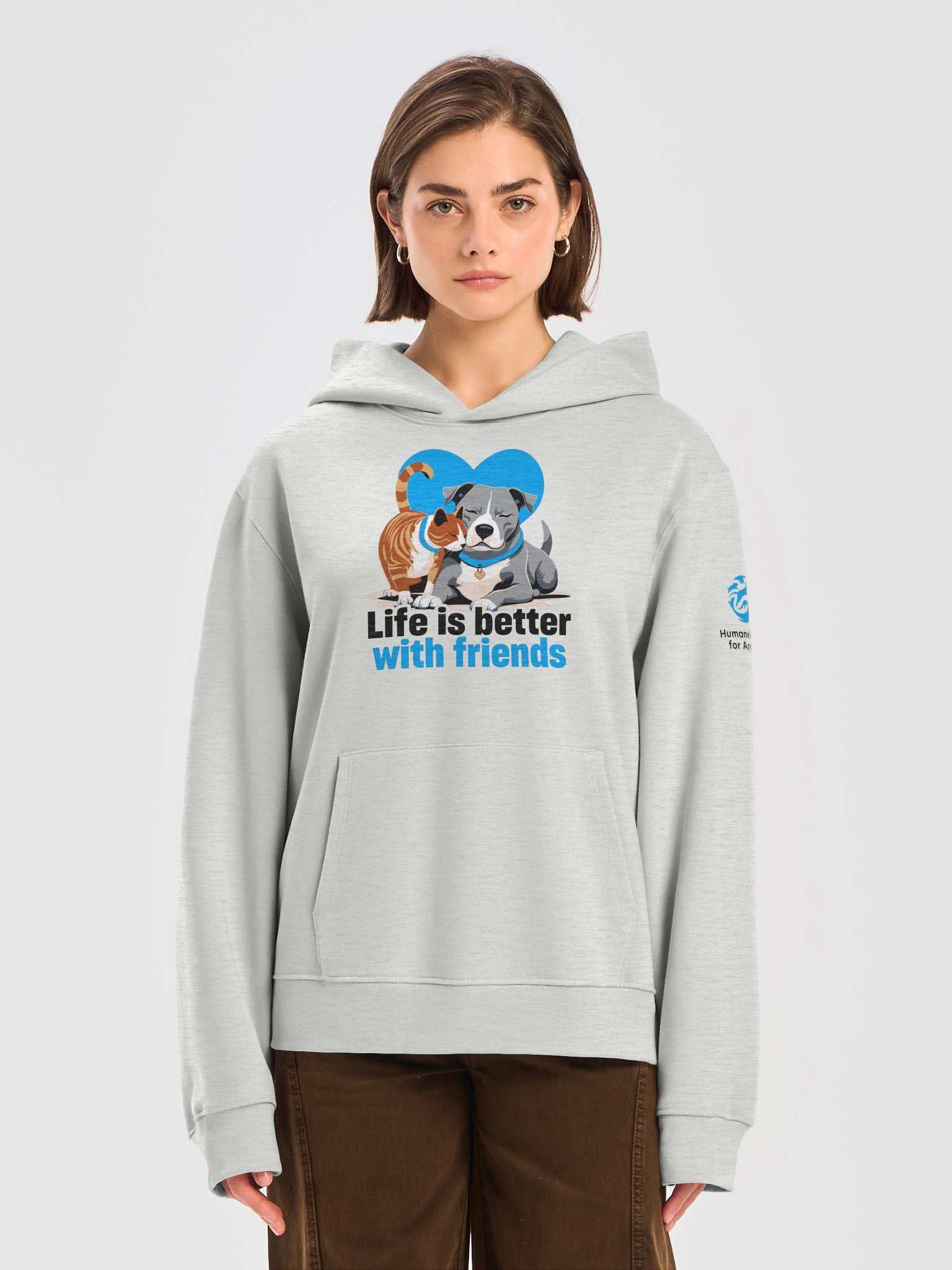 Life is better with friends - Hoodie product image (5)