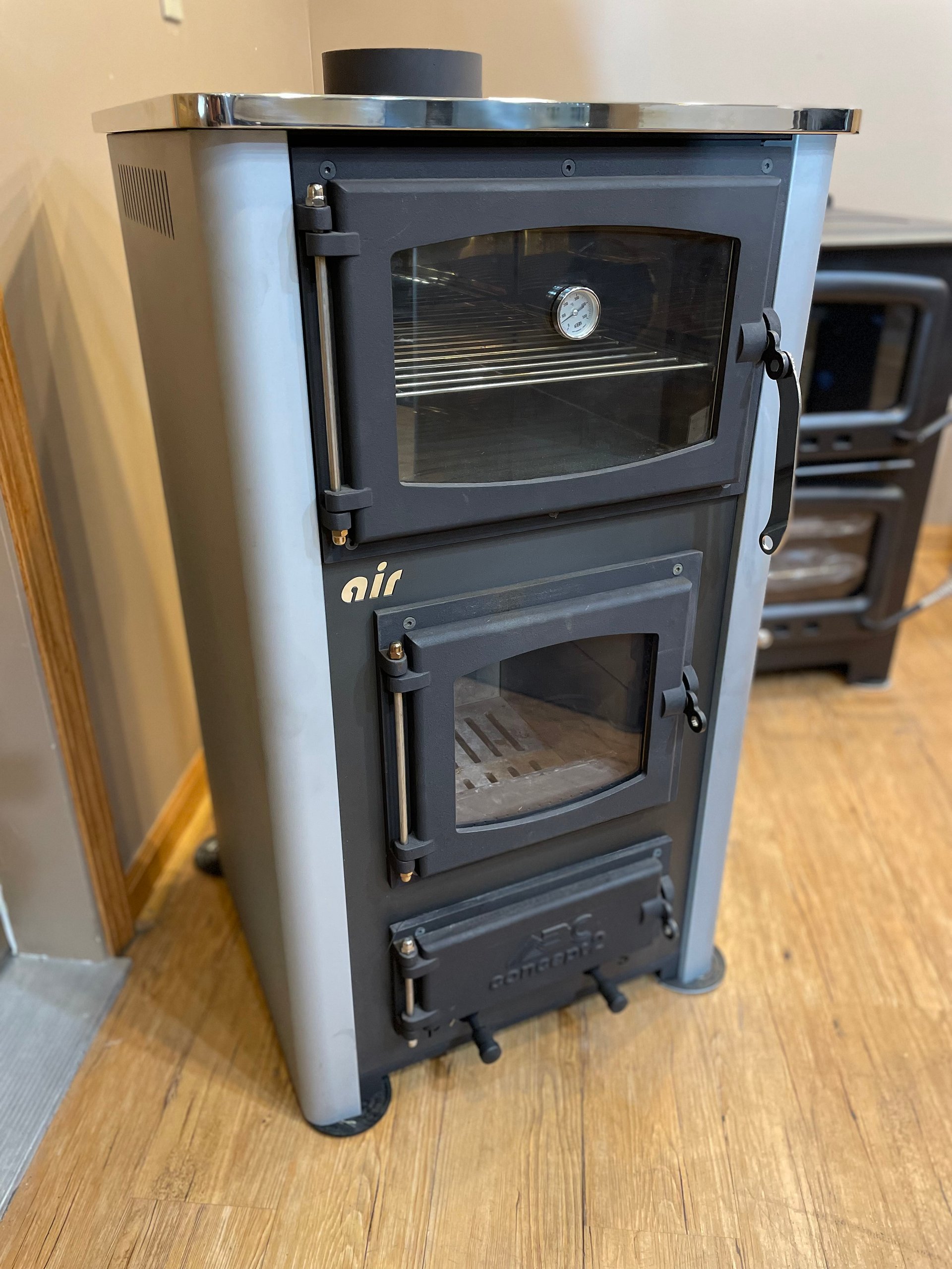 Concept 2 Air Mini Wood / Coal Cookstove Grey Sides and Edges product image (2)