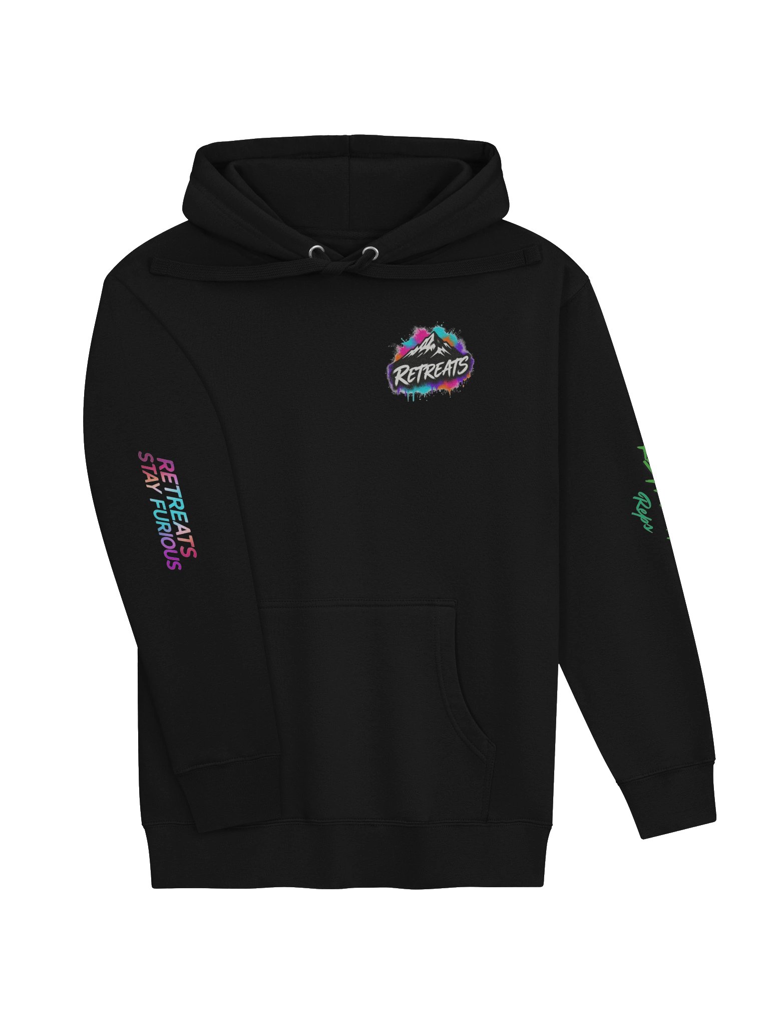 RETREATS Color Splash Mountain Hoodie product image (36)
