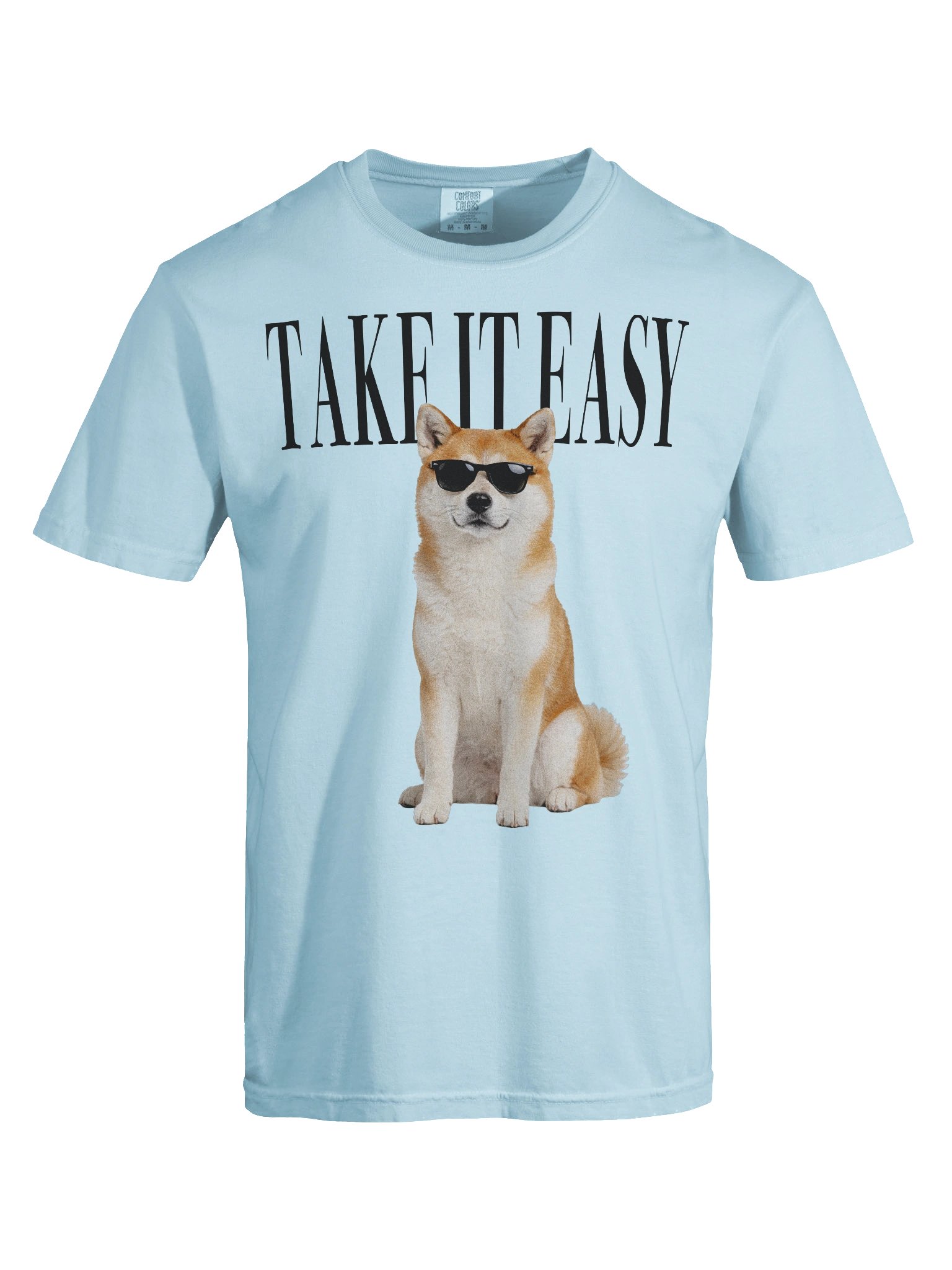Take It Easy '90s Pop Vintage-Style T-Shirt for Japanese Akita(Red & White) Owners product image (10)