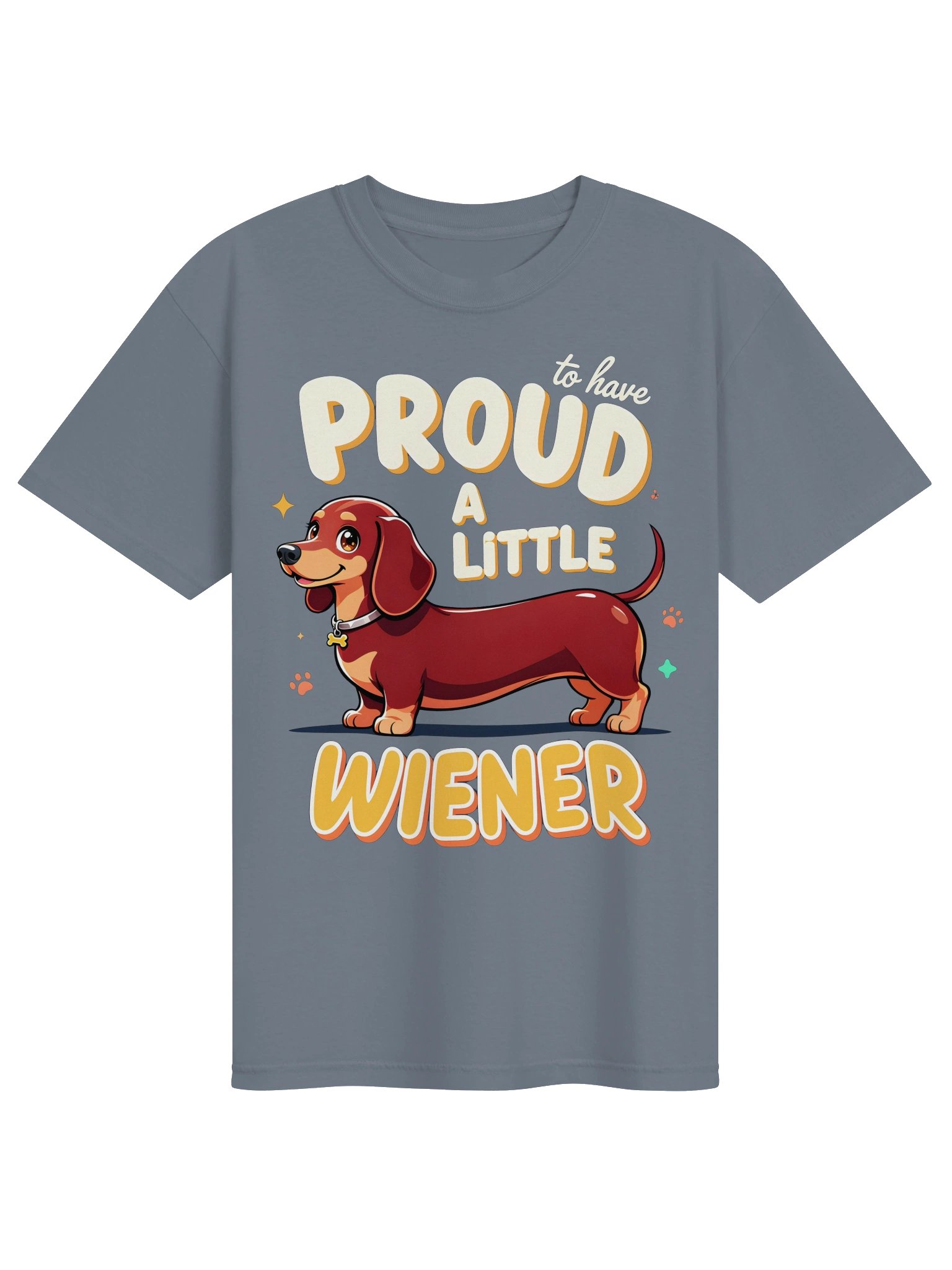 Funny Dachshund Shirt - Proud To Have A Little Wiener product image (1)