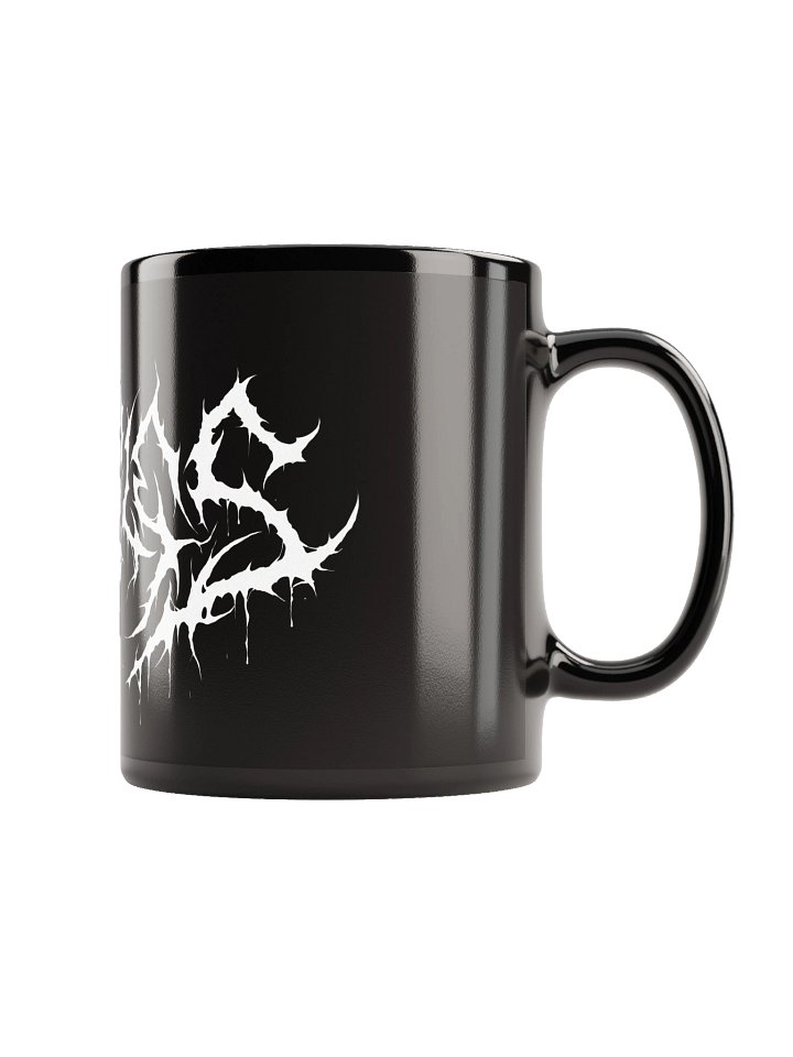 Deemzies Metal Logo Mug - Black product image (1)