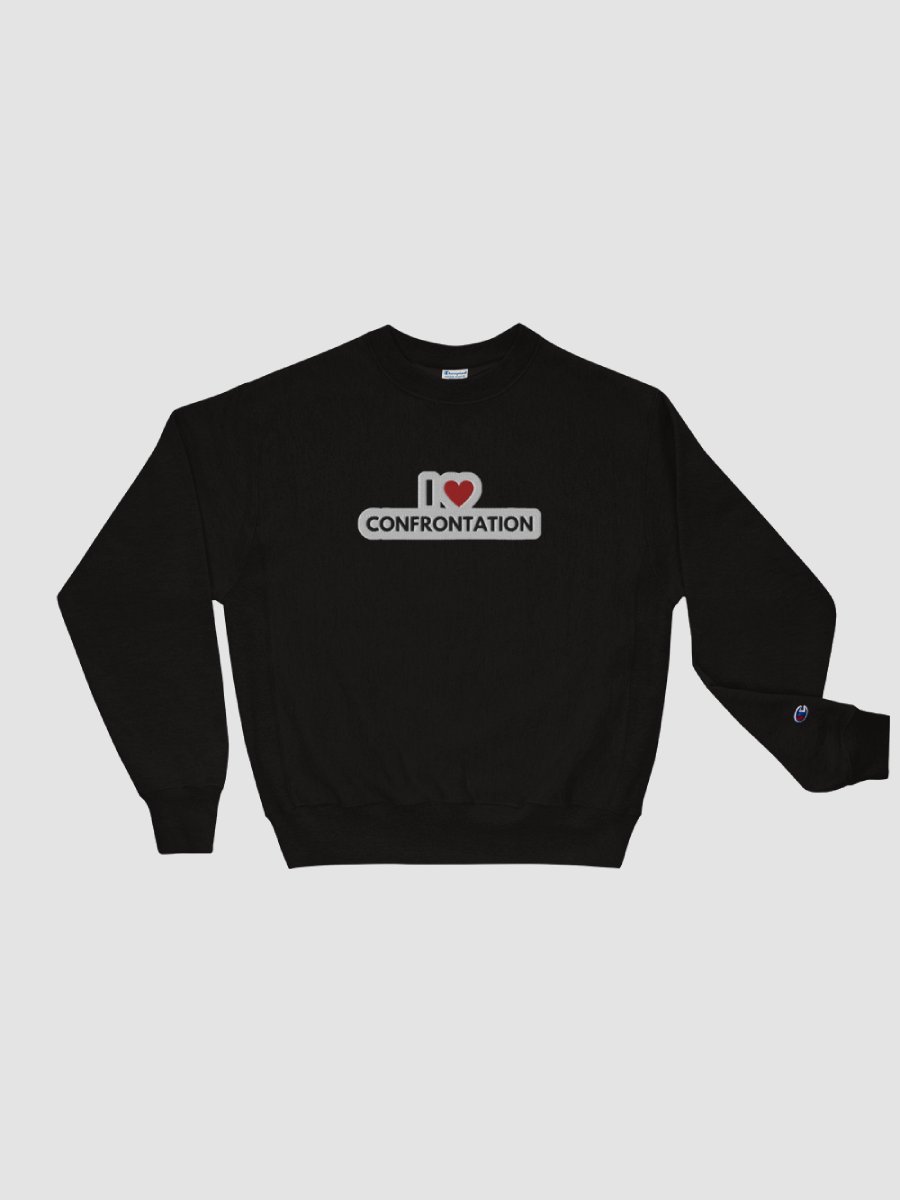 I <3 Confrontation (bubble design) Champion Crewneck Sweatshirt product image (3)