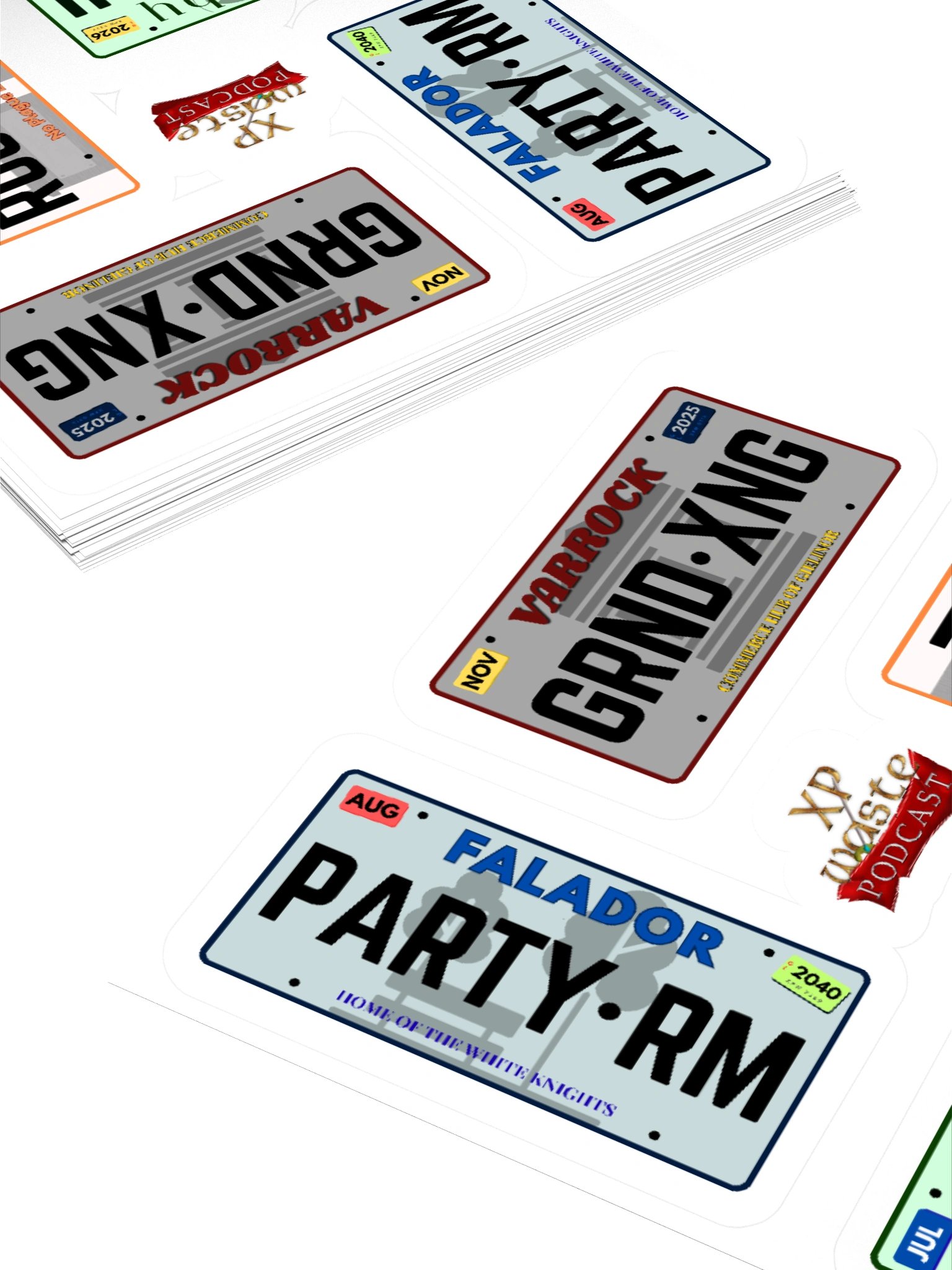 License Plate Stickers product image (12)