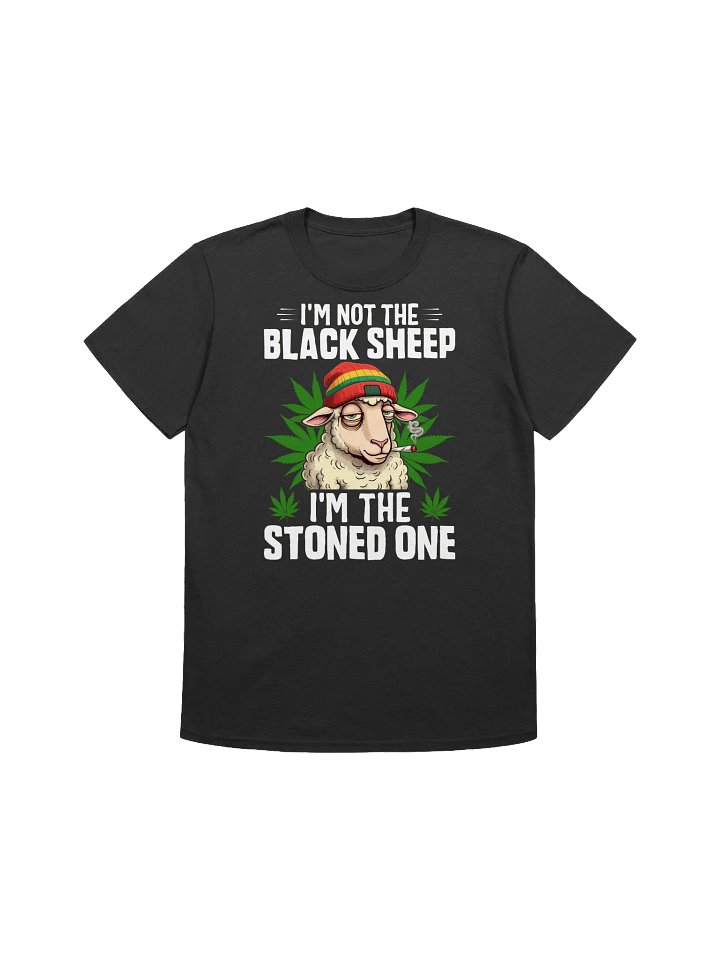 420 Weed - I'm Not the Black Sheep I'm the Stoned One T-Shirt product image (2)