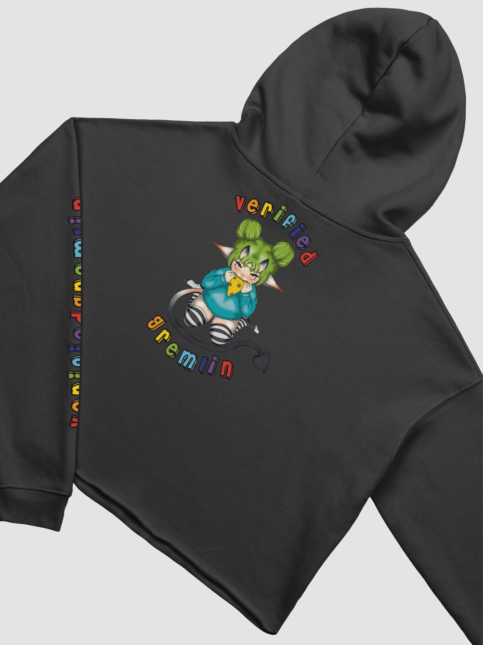 Verified Gremlin Crop Hoodie product image (5)