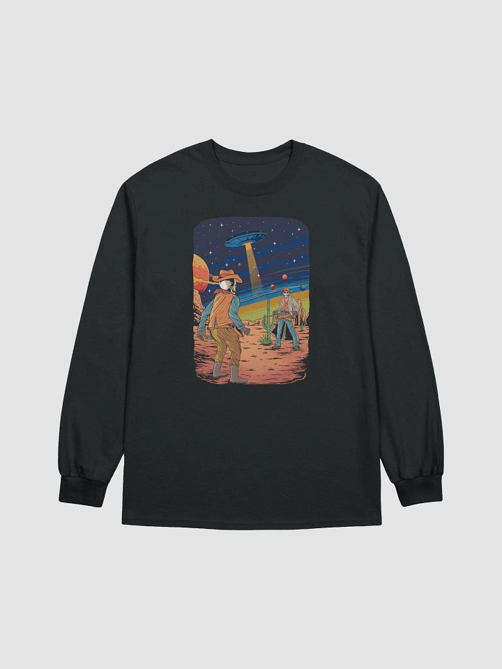 Skeleton Space Cowboys Long Sleeve T-Shirt product image (1)