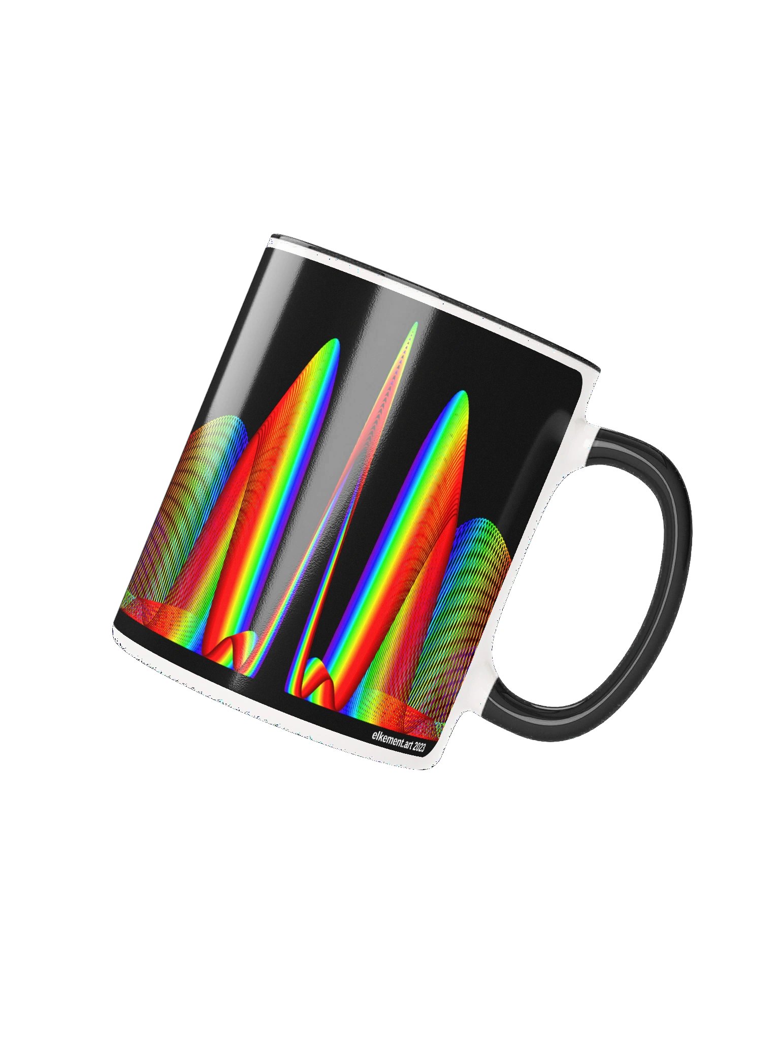 Stargate of Diffraction n=3 - Physics Art Mug product image (2)