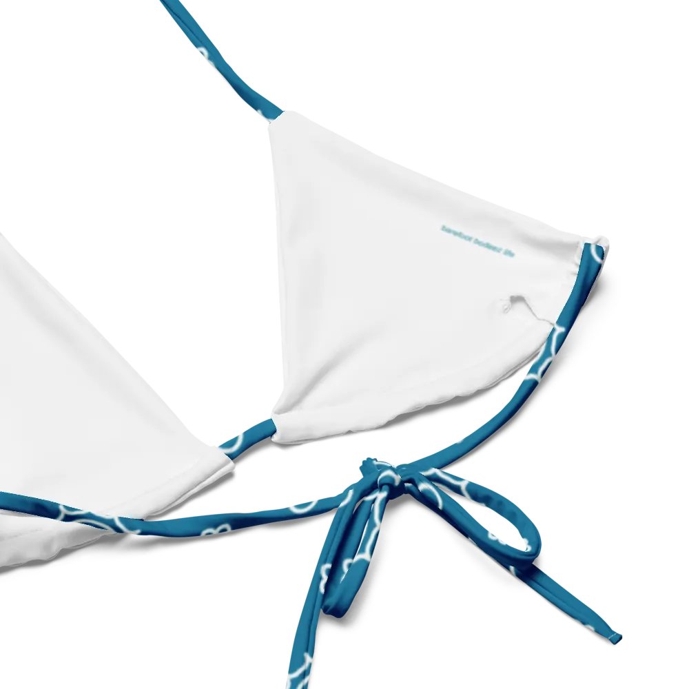 Beach Necessities Pattern String Bikini Top product image (4)