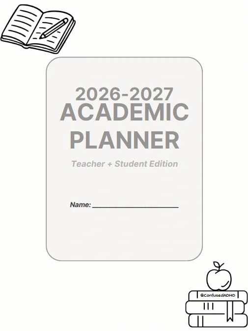 Student Teacher Planner (Neutral Colours) product image (1)