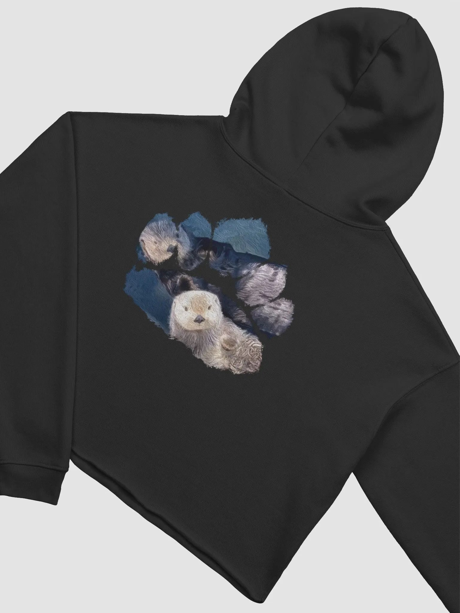 About Otters Women's Crop Hoodie product image (1)