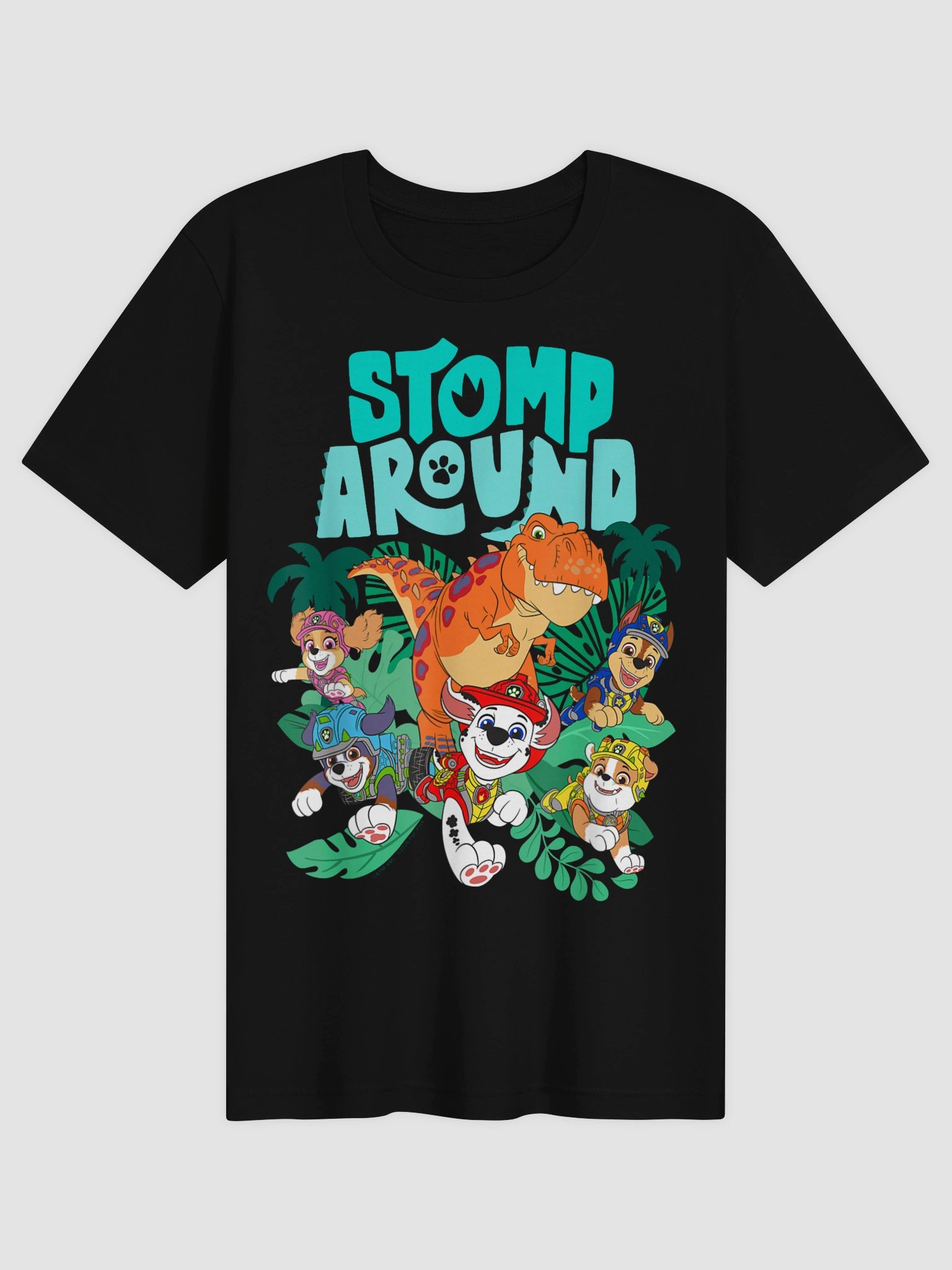 Paw Patrol: The Dino Movie Stomp Around Dino Pups T-Shirt product image (7)
