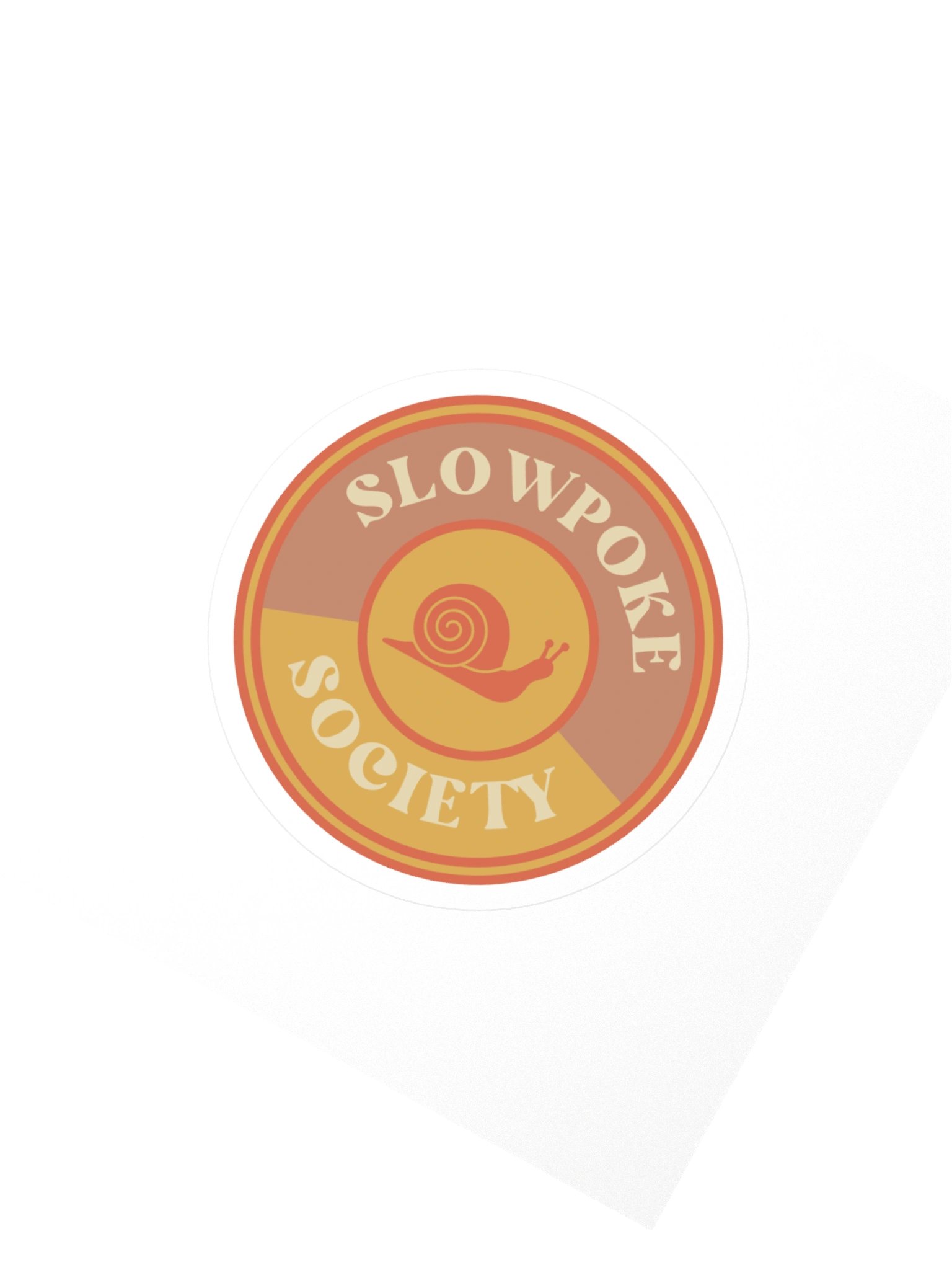 Slowpoke Society 4x4 Vinyl Sticker product image (2)