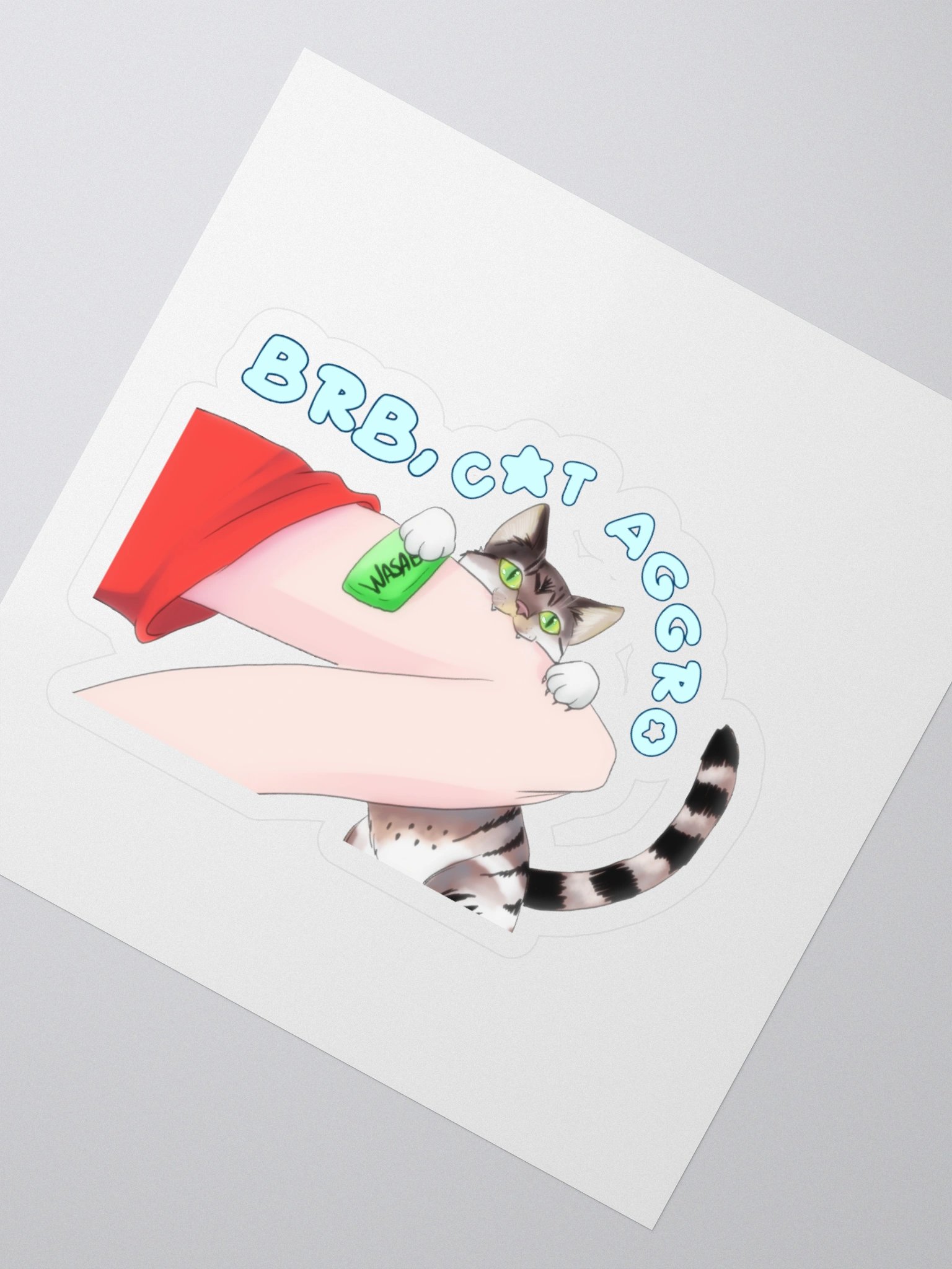 Mei Aggro Cut Stickers product image (2)
