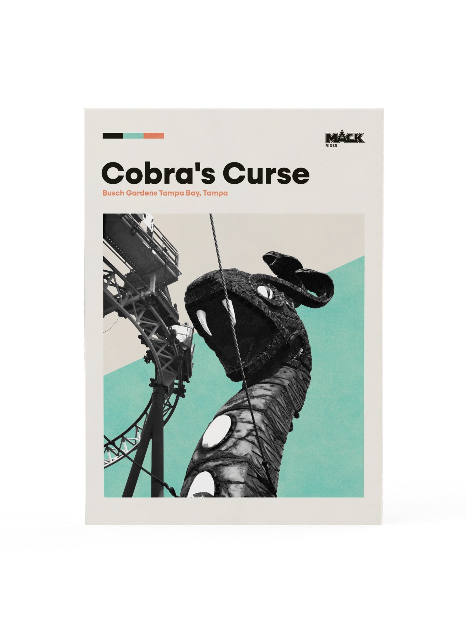 Cobra's Curse Mid-Century Modern Poster product image (2)