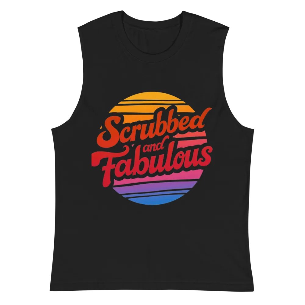 Sunset Serenity Muscle Tank product image (3)