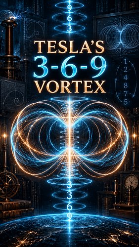 - Tesla’s 3-6-9 Vortex: A Pattern You Can’t Unsee
- What happens when Tesla's 3-6-9 idea is followed through doubling, digita...