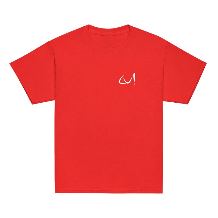 CU! T-Shirt (Youth Sizing) - White Printed Logo product image (1)