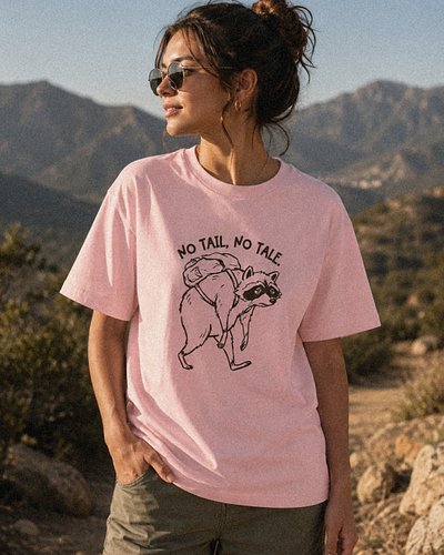 No tail, no tale. 🐾 Bare-bones style with maximum attitude.