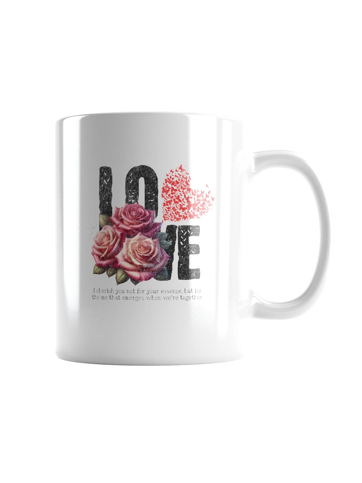 Love & Roses Ceramic Mug product image (1)