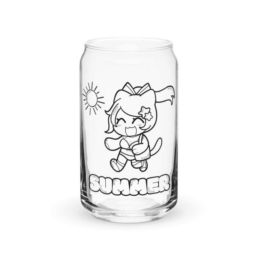 Summer Time Glass Cup product image (2)