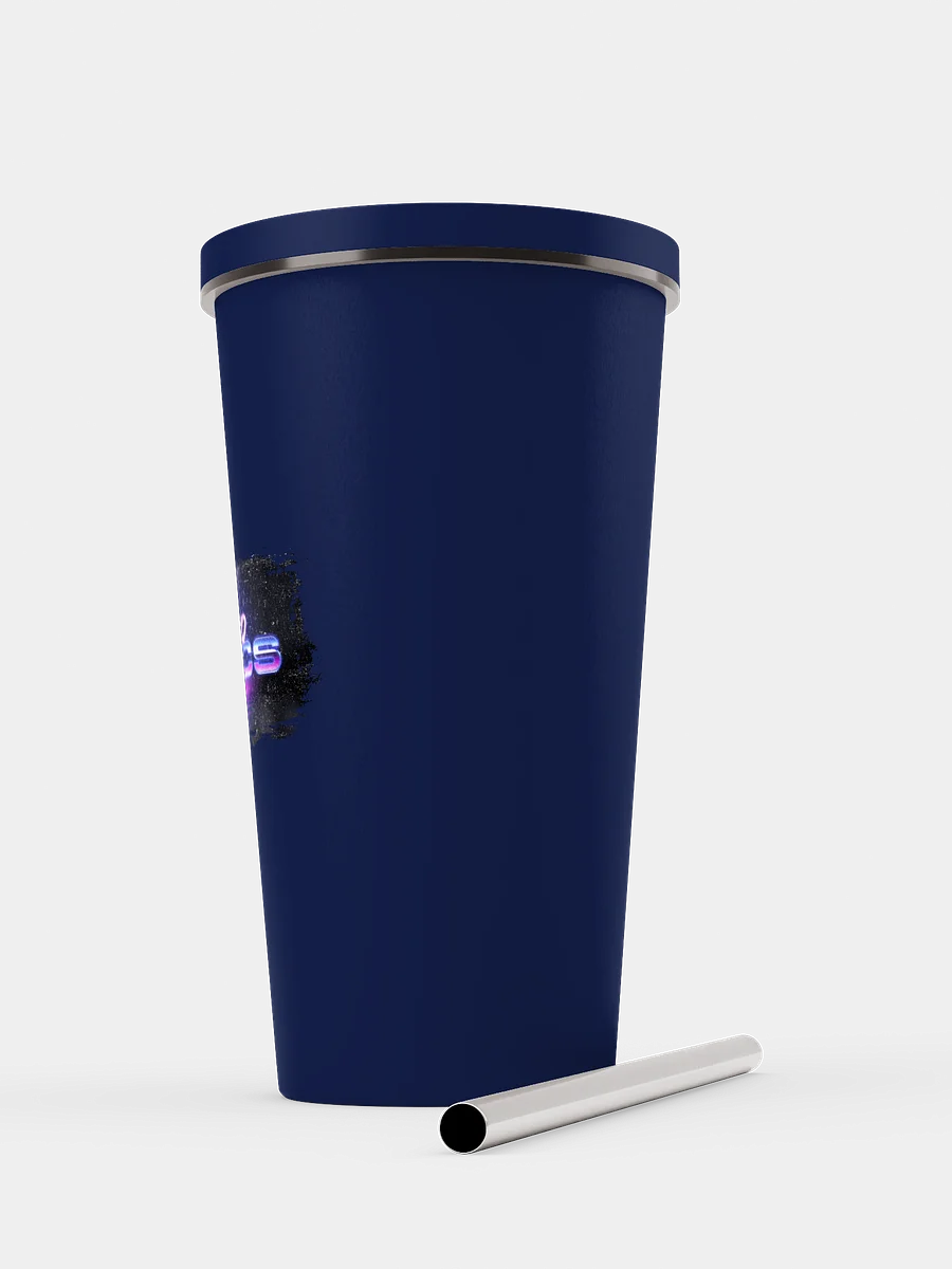 RETRO SPECS: nsulated Tumbler with a Straw product image (5)