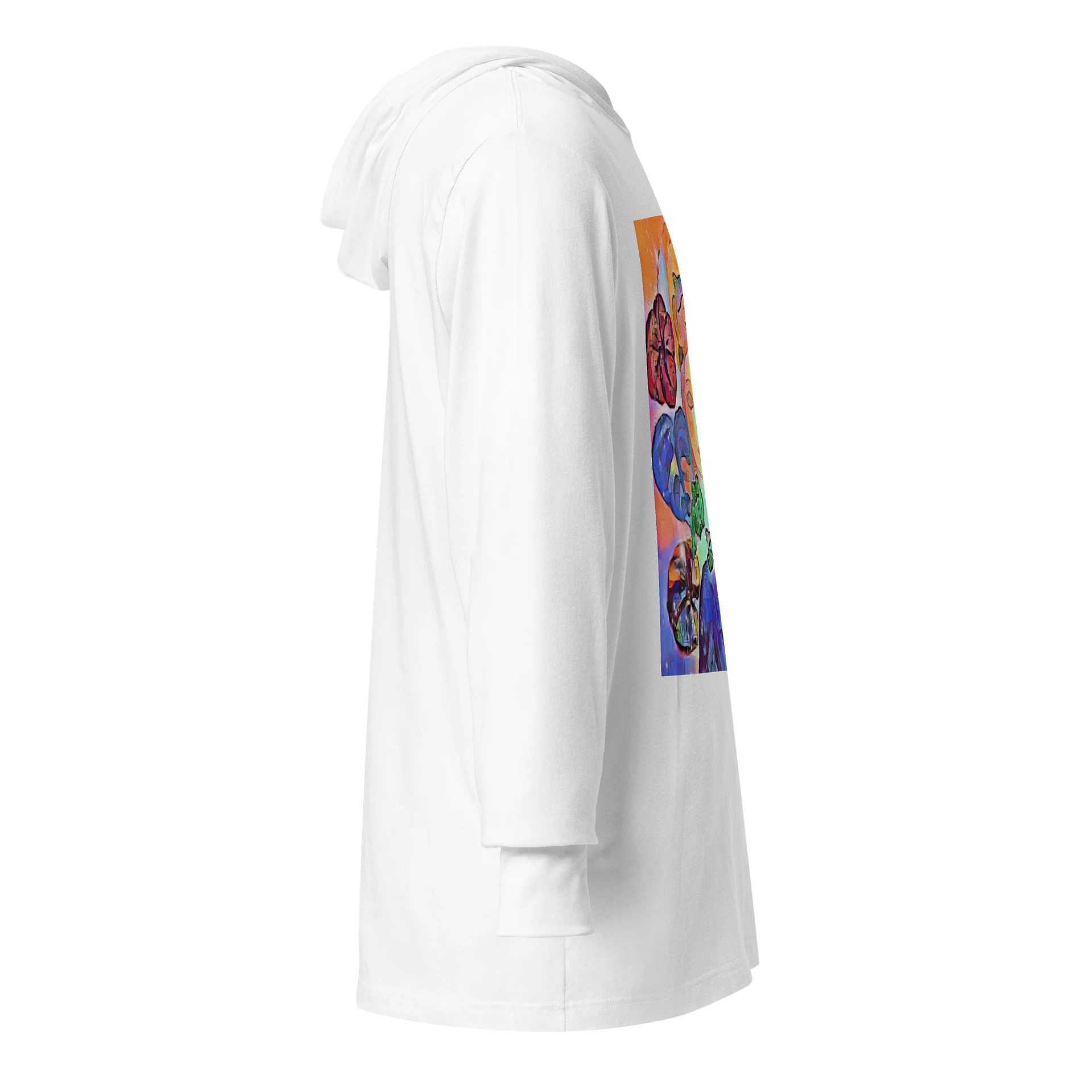Warts & All Royalty Hooded Long-Sleeved Tee product image (11)