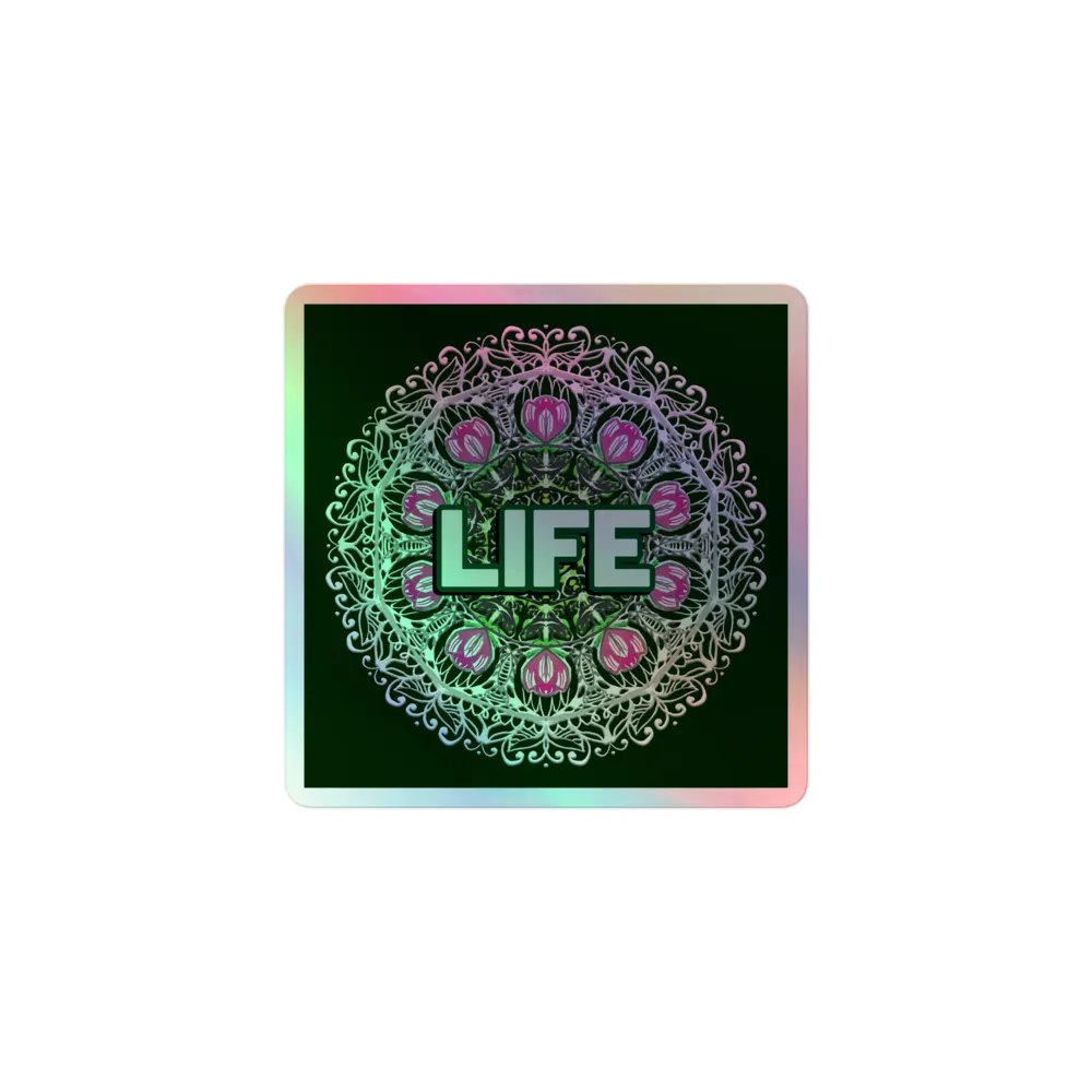Mandala Life Holographic Sticker Set product image (1)