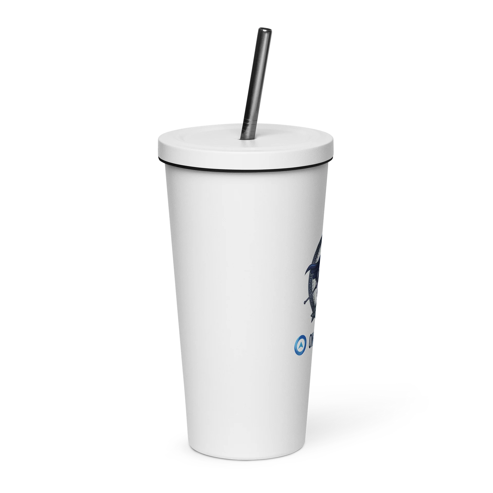 Warrior Insulated Tumbler with a Straw product image (4)