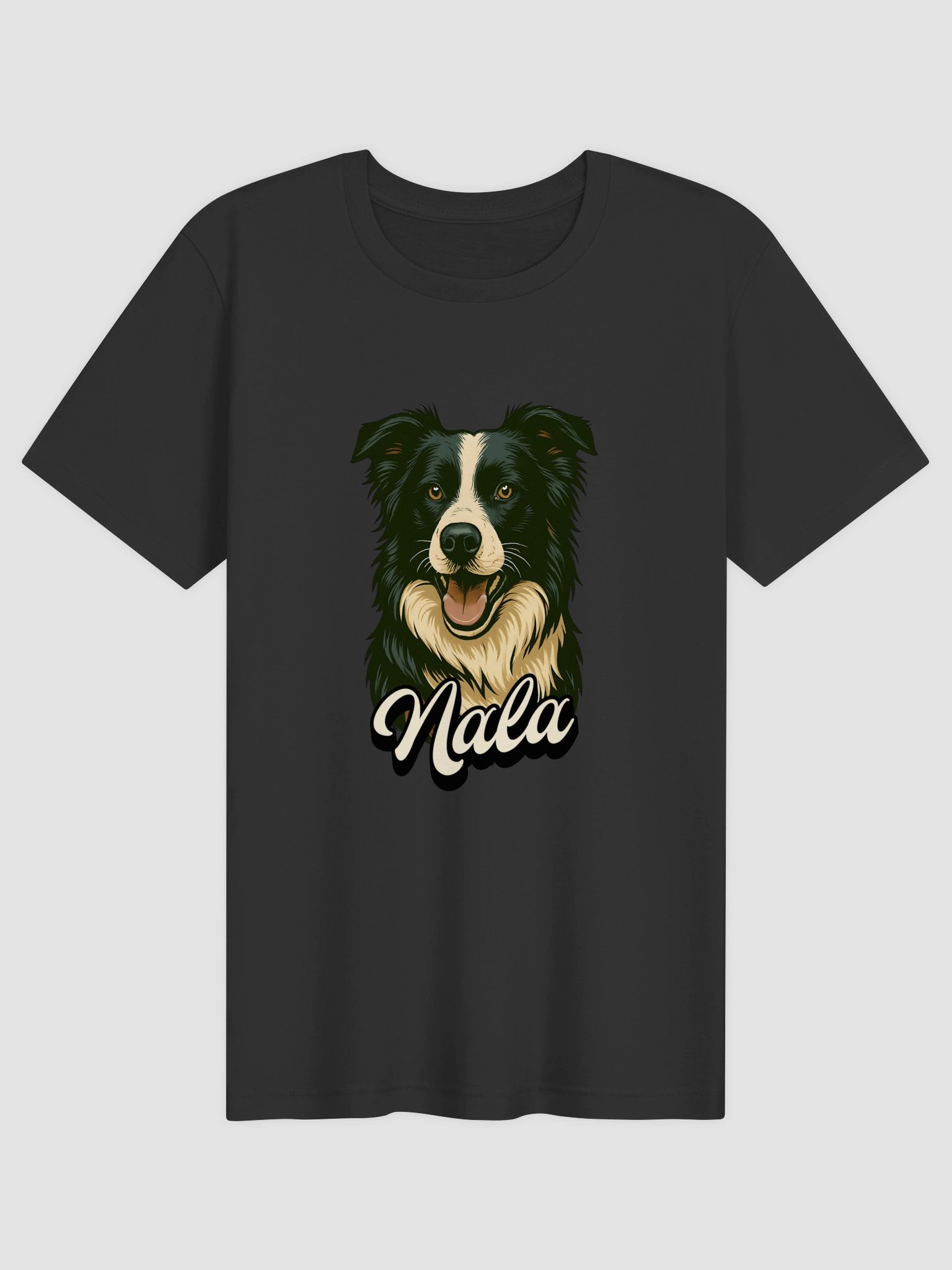 Custom Retro Graphic Pet Portrait T-Shirt product image (37)