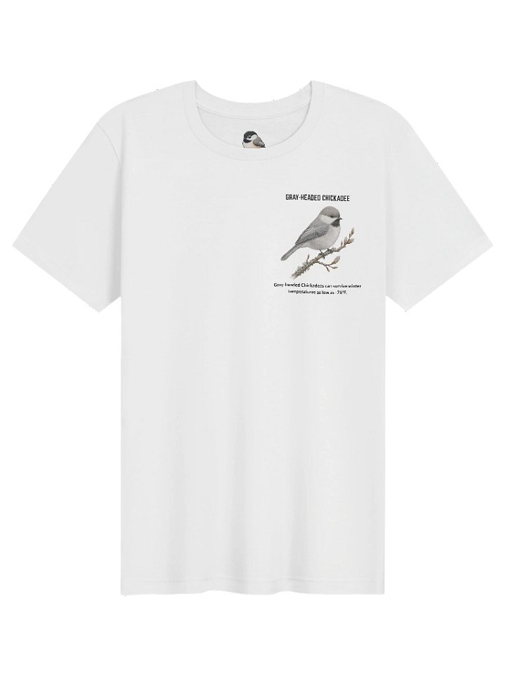 Gray-headed Chickadee Tee product image (1)