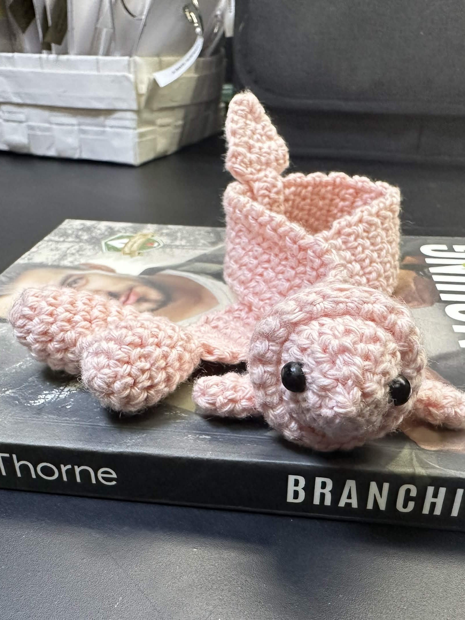 Crochet Boner Shark Bookmark product image (1)