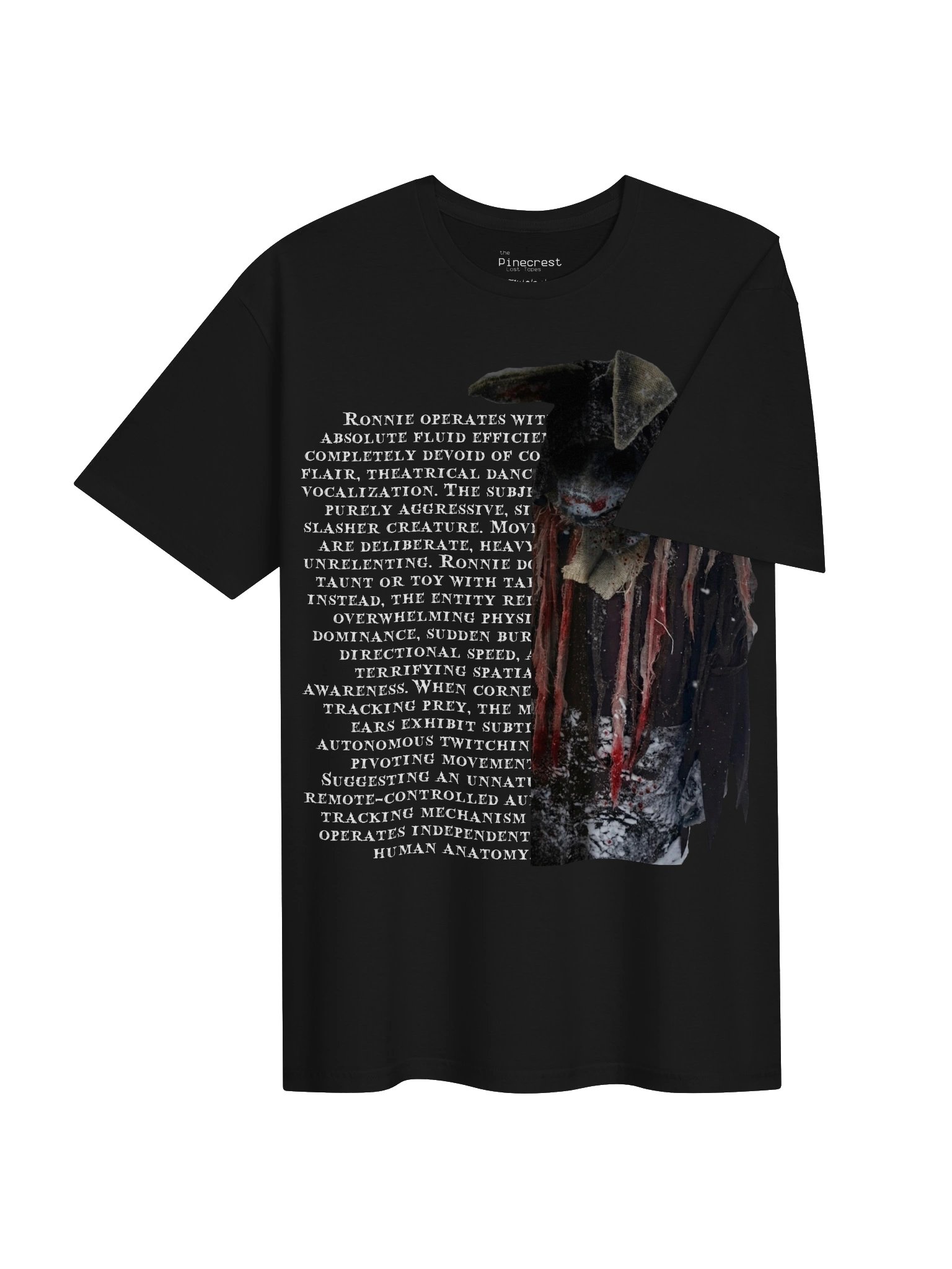 Ronnie 'Police Report' tee - the Pinecrest Lost Tapes product image (8)